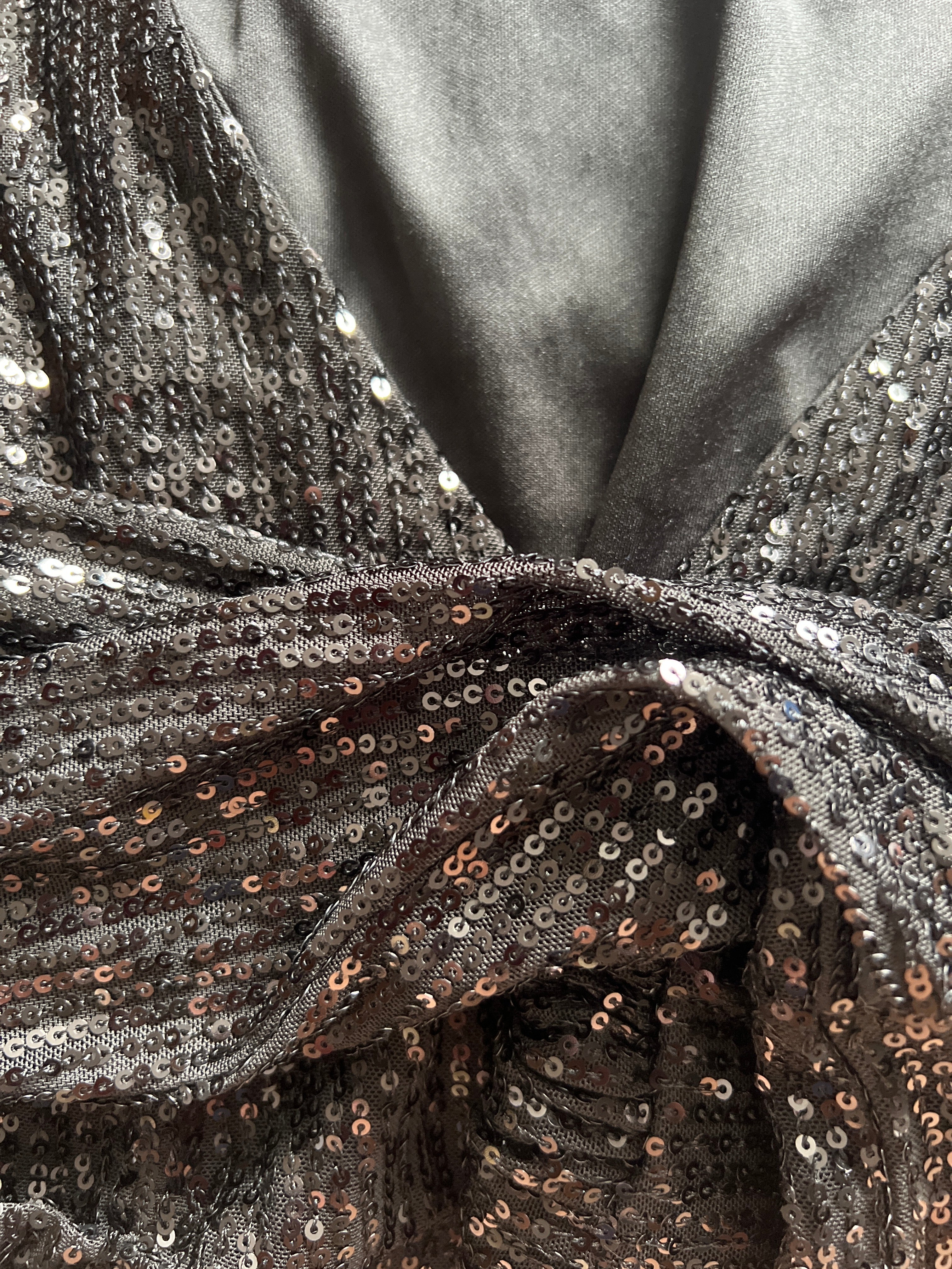 Sequin cropped top Amisu