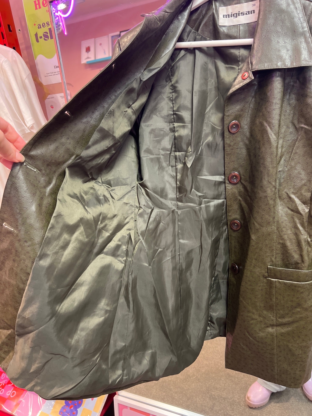 Cool dark green Jacket