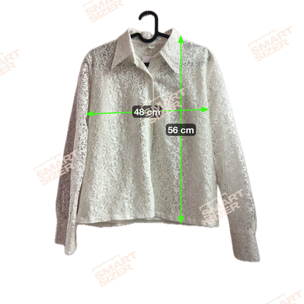 Creamy White Two Layered Blouse