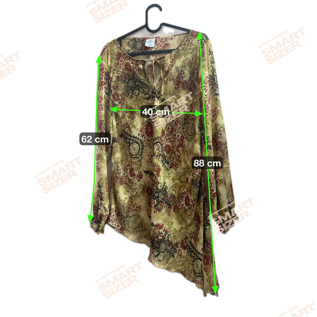 Asymmetrical "Postie" Blouse