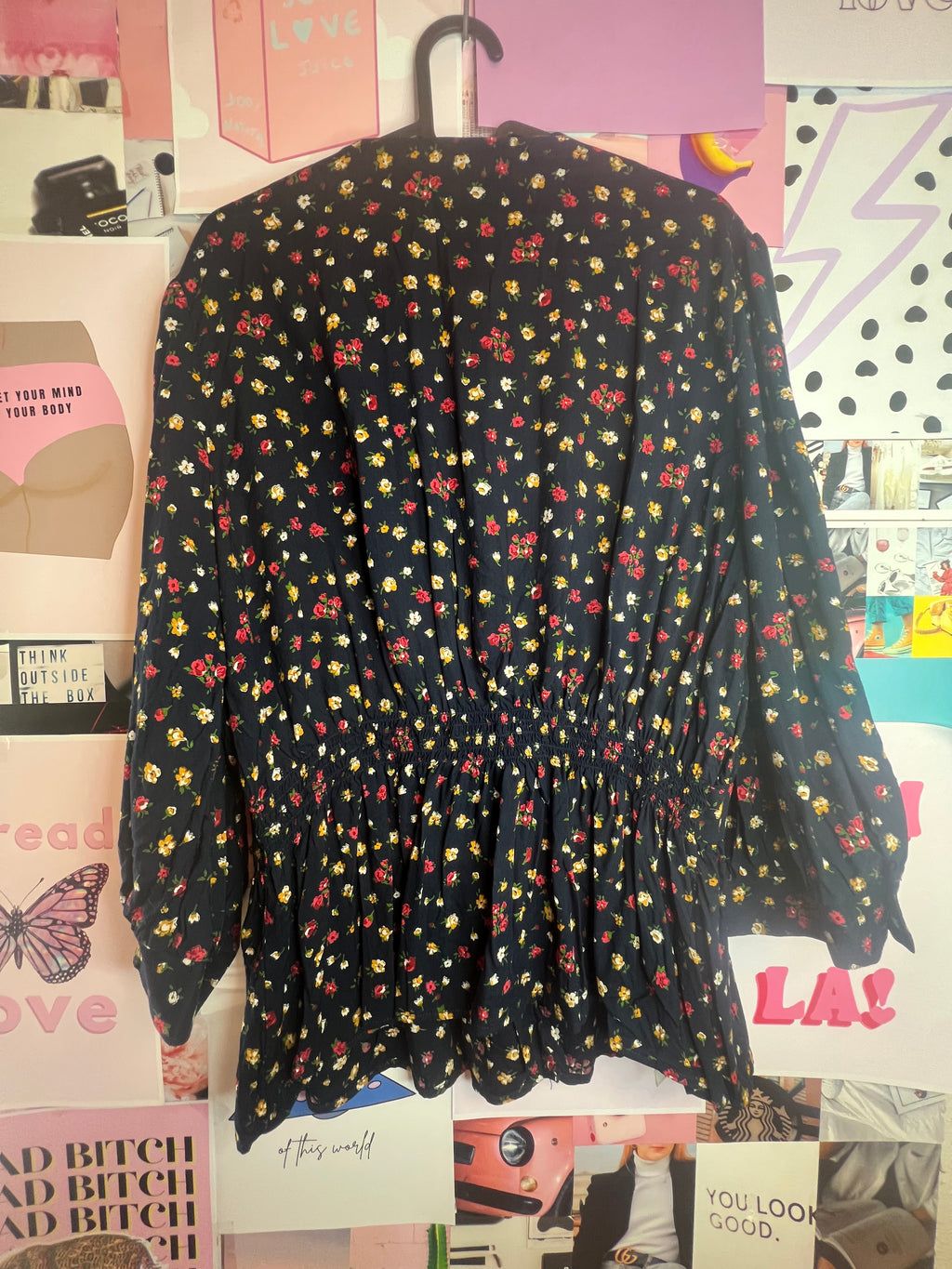 Floral "St Michael" Blouse