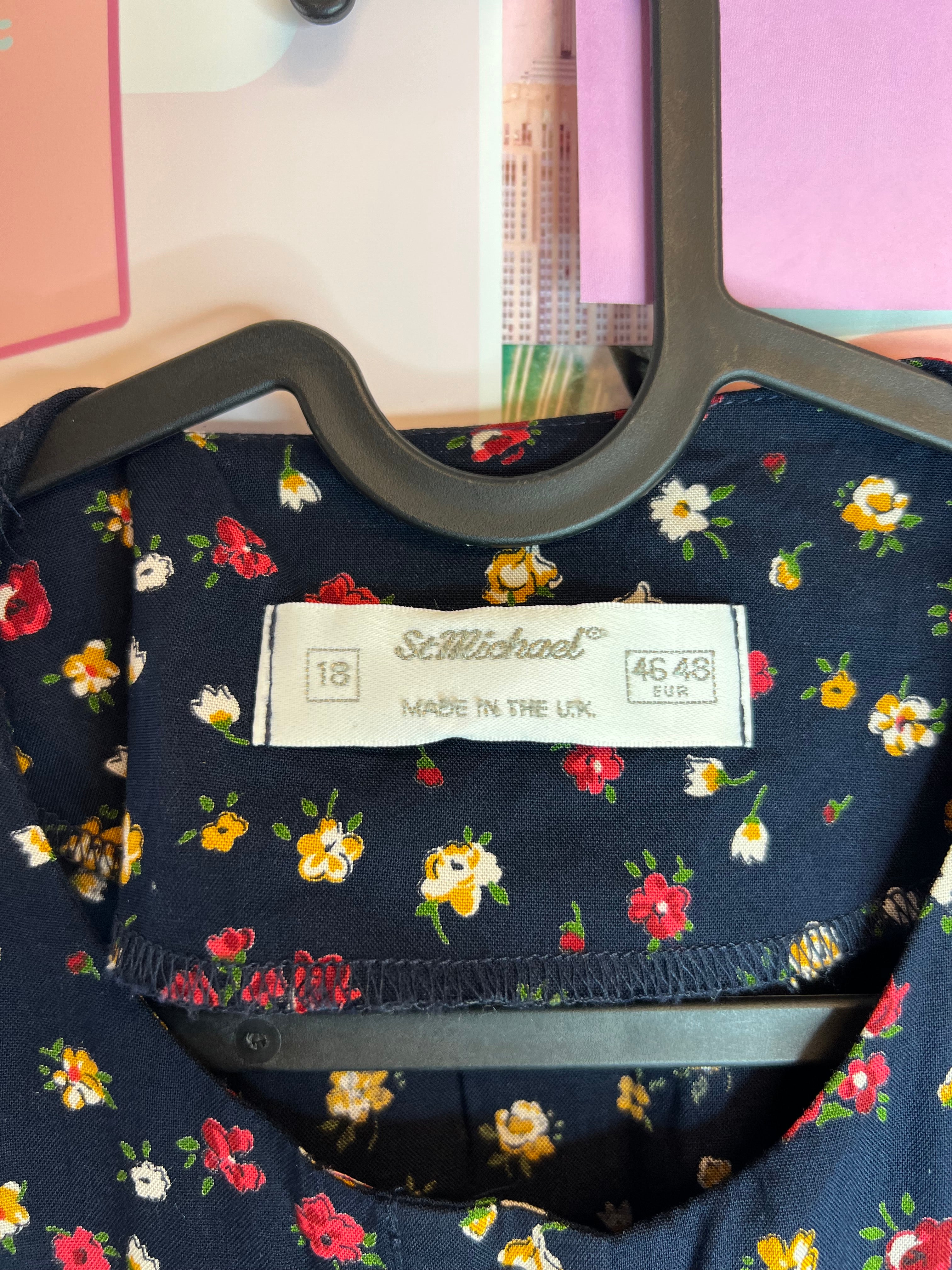 Floral "St Michael" Blouse