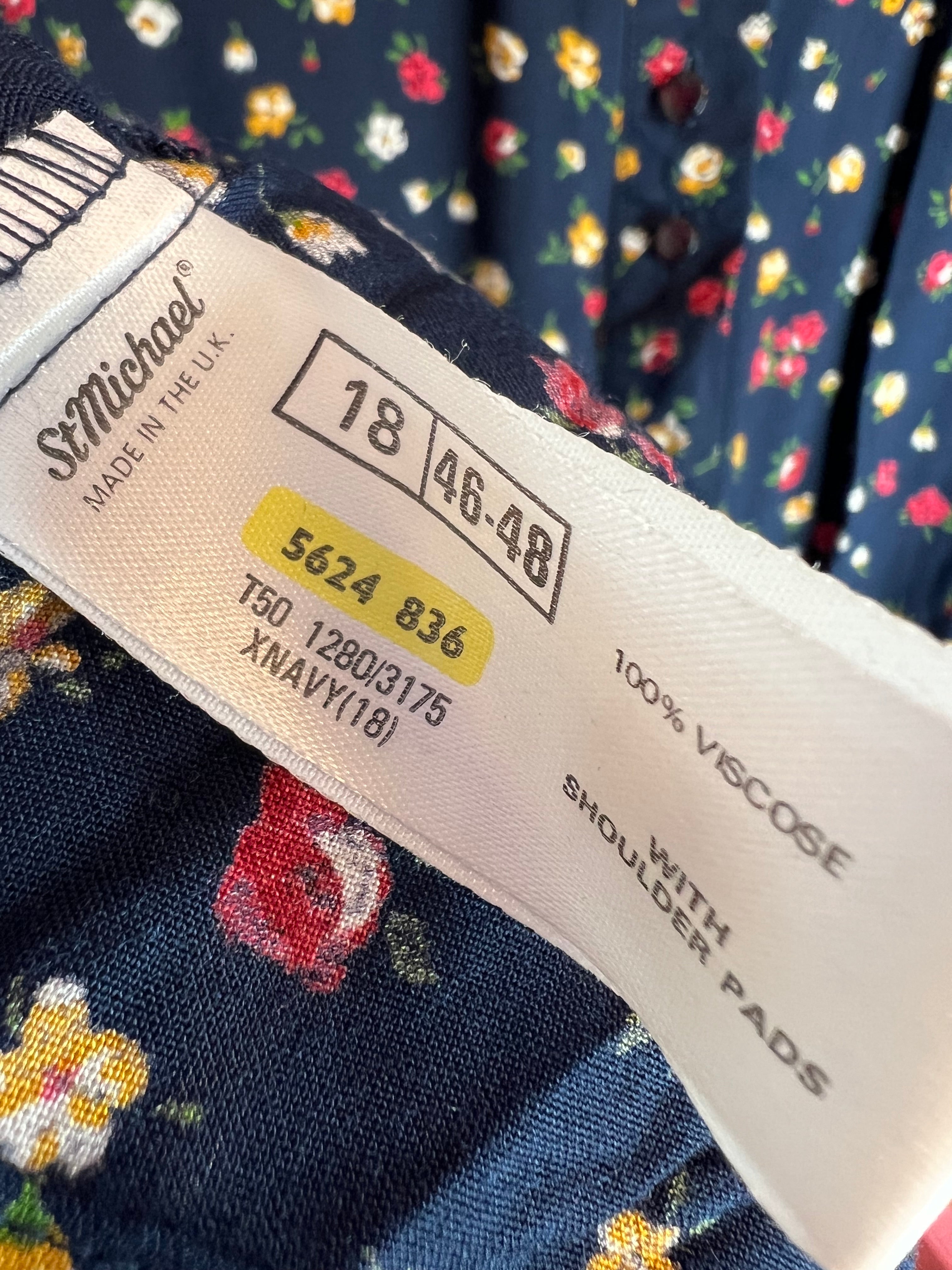 Floral "St Michael" Blouse