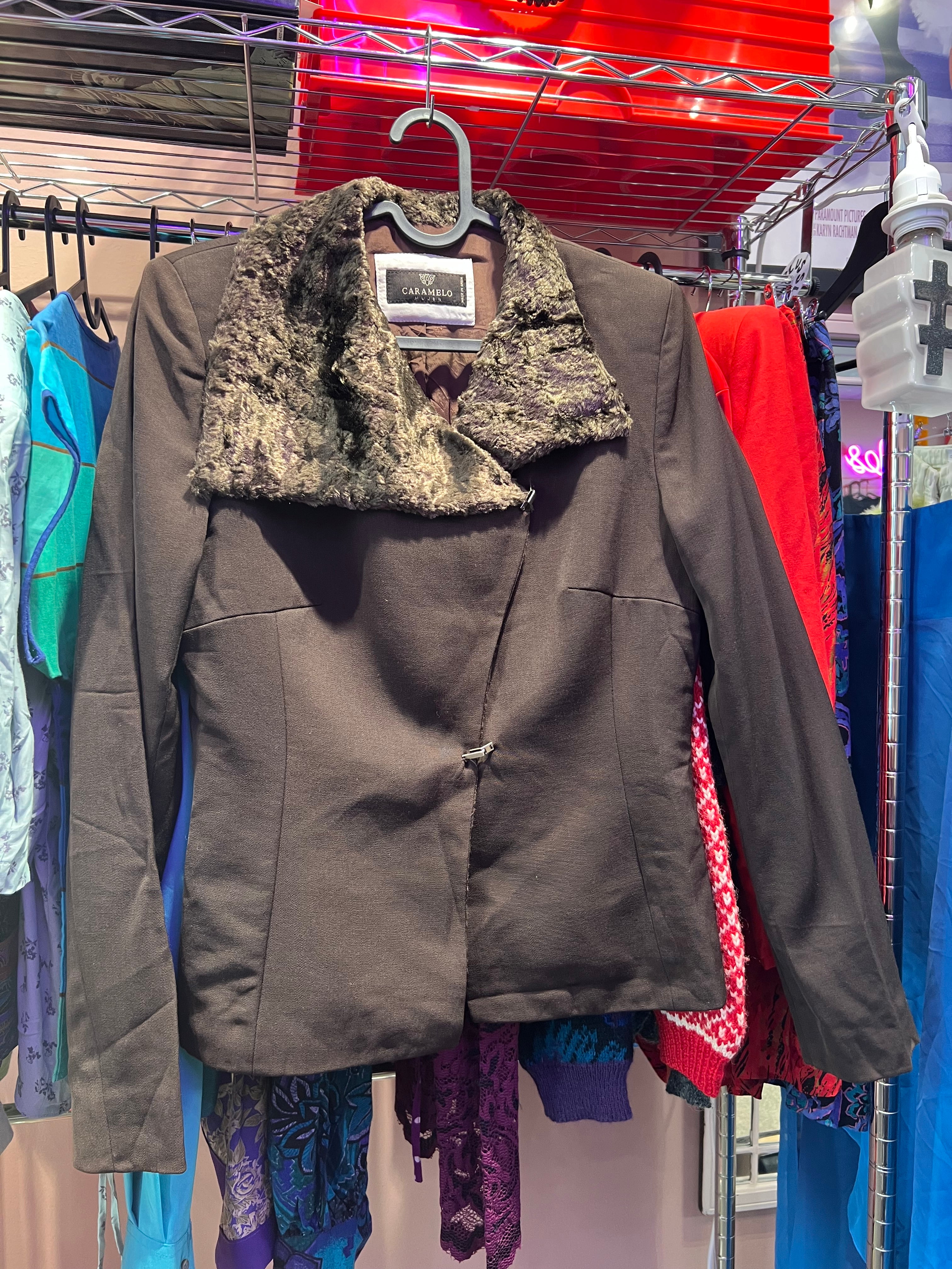 Brown Caramelo Mujer Blazer