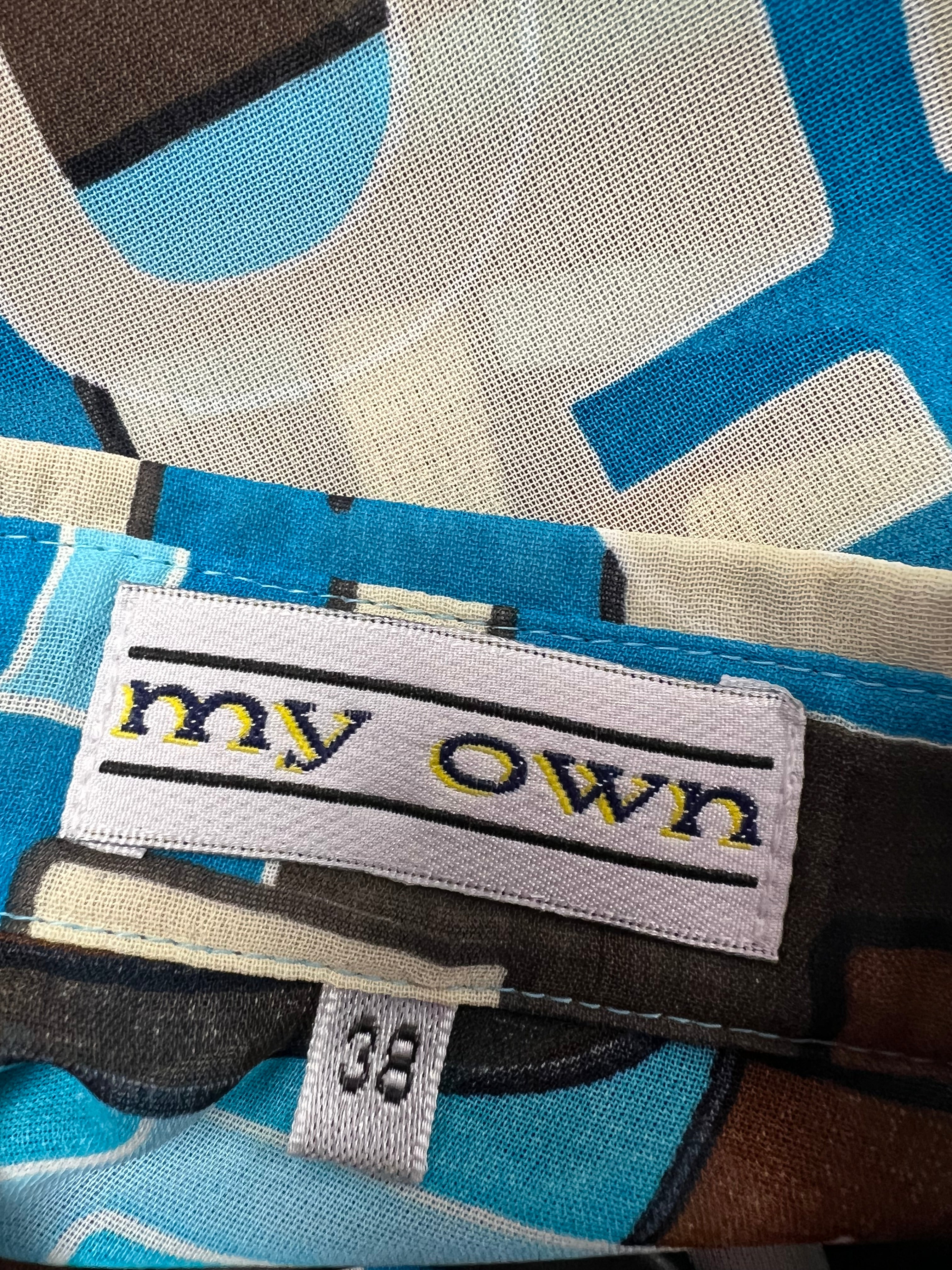 "my own" Blue Blouse