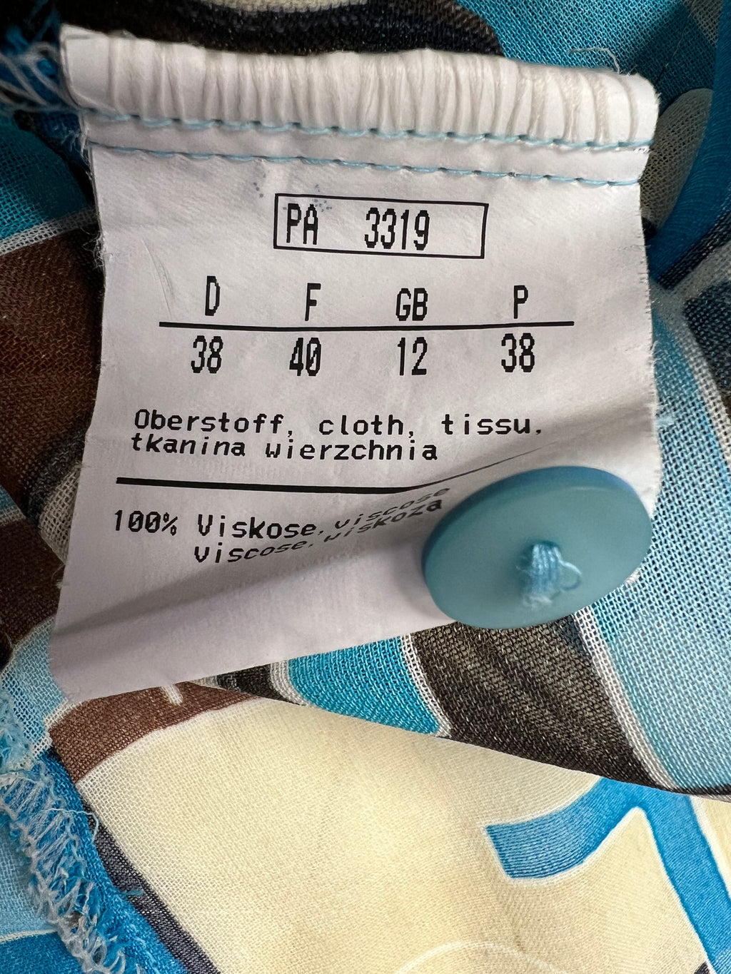 "my own" Blue Blouse