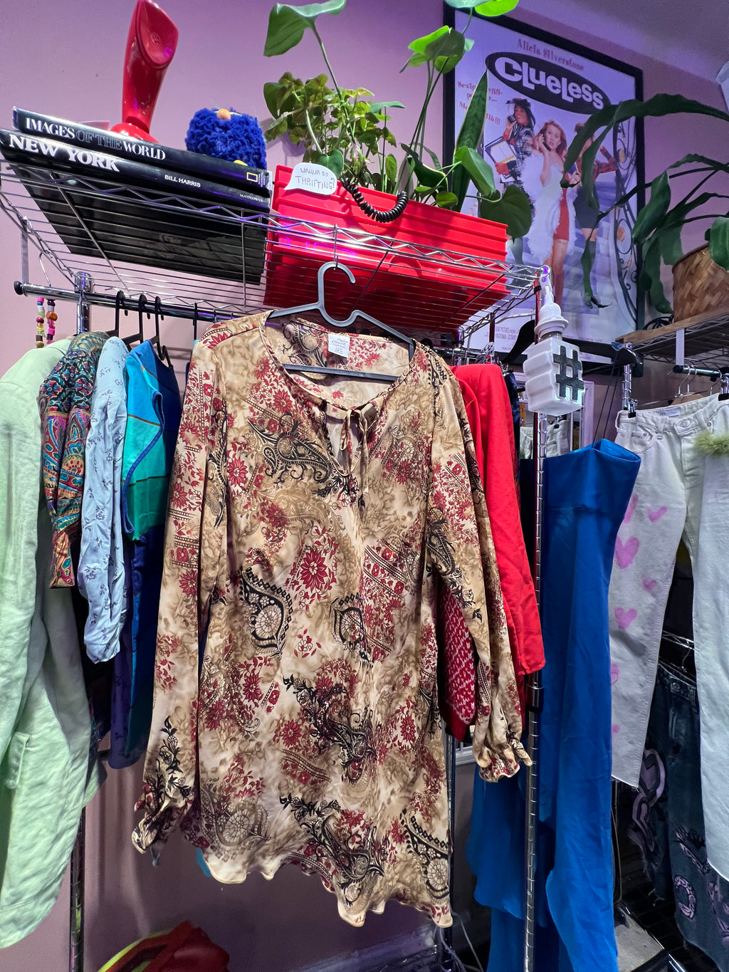 Asymmetrical "Postie" Blouse