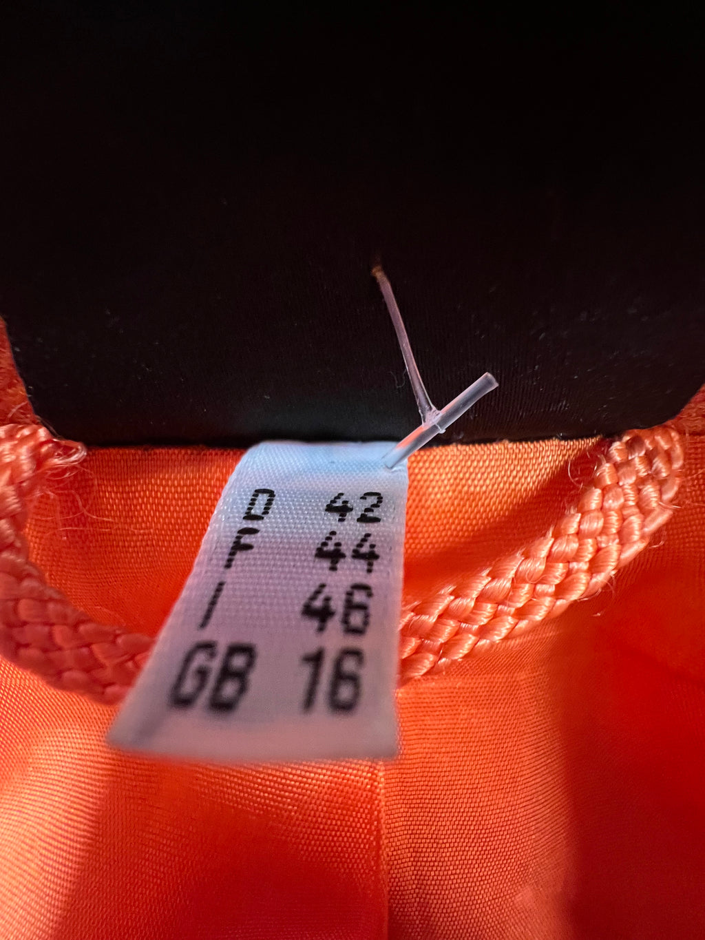 Orange "Madeleine" Wool Blazer