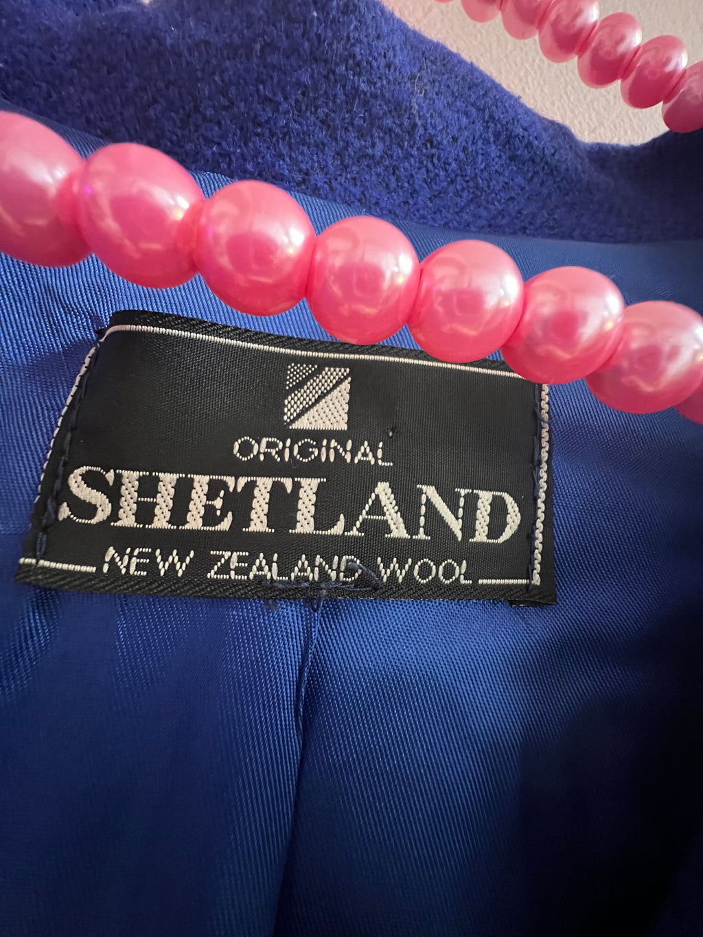 Blue "Clueless" Checkered Blazer