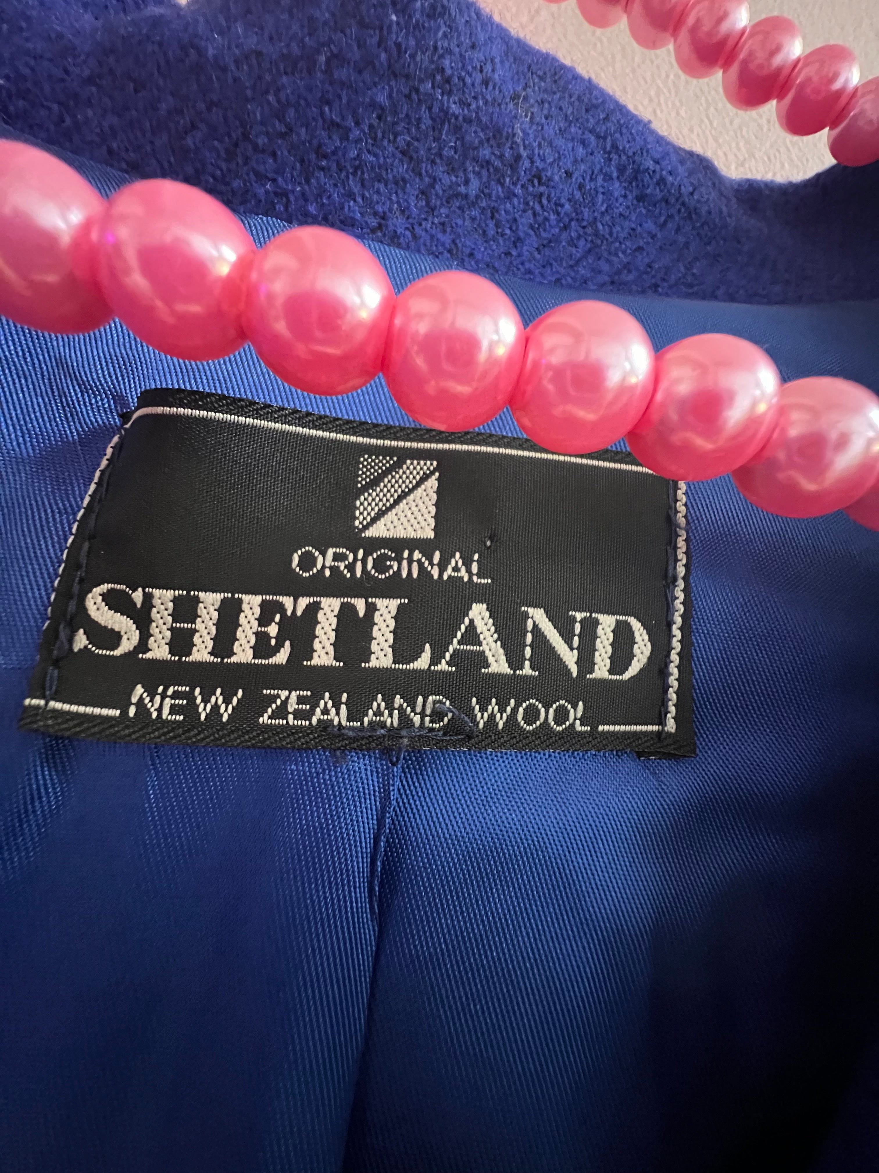 Blue "Clueless" Checkered Blazer