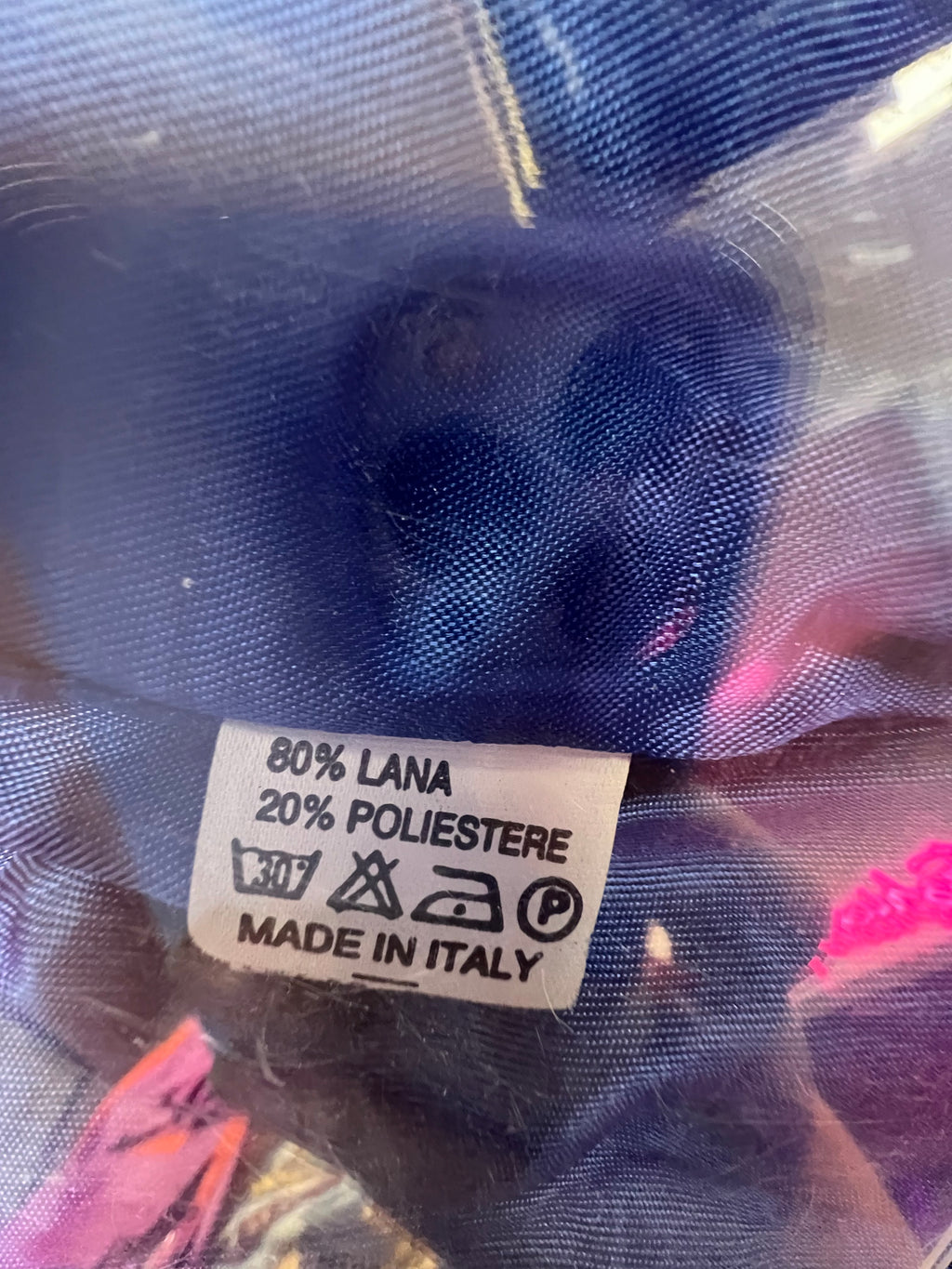 Blue "Clueless" Checkered Blazer