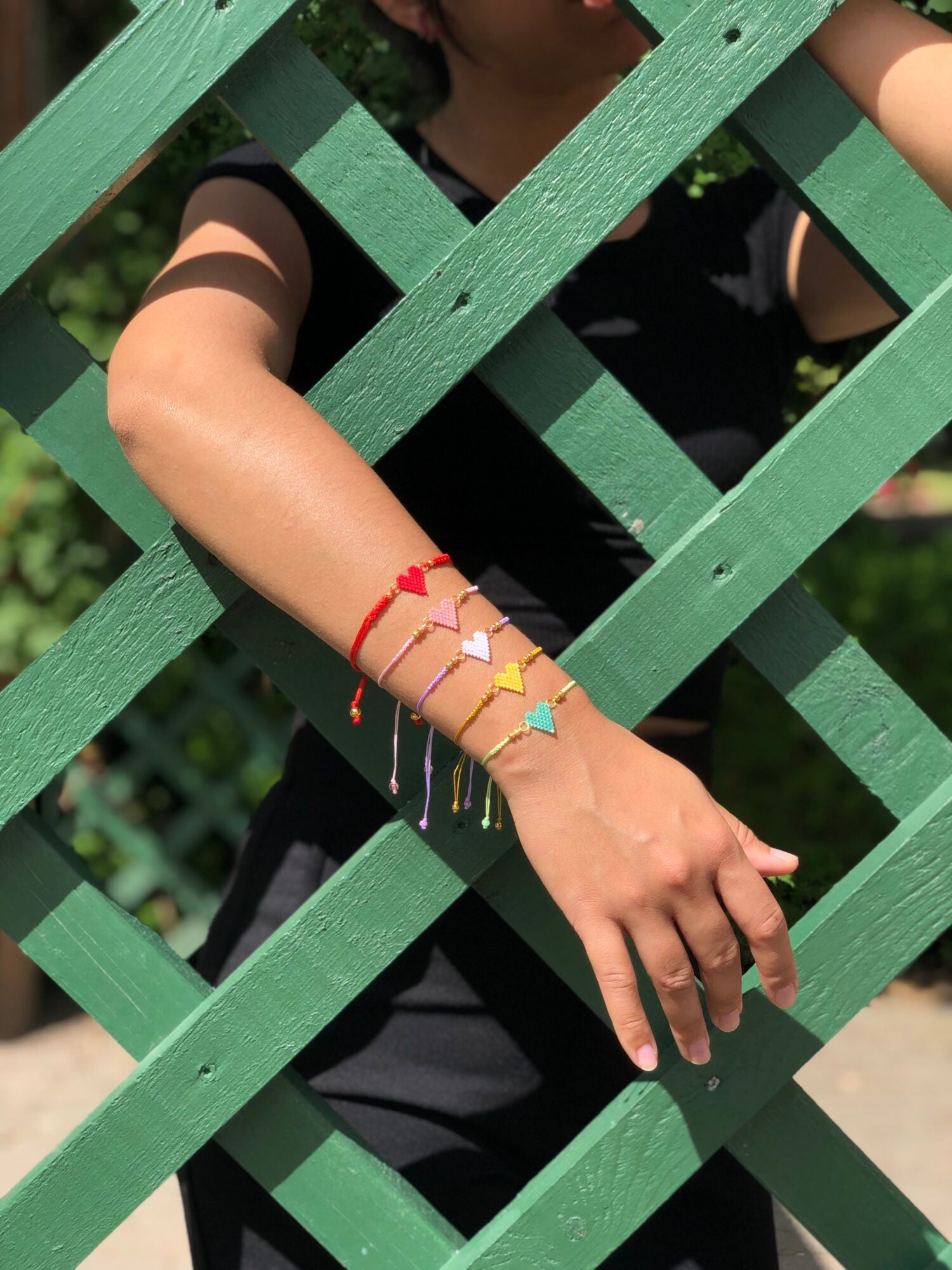 Heart bracelet bl