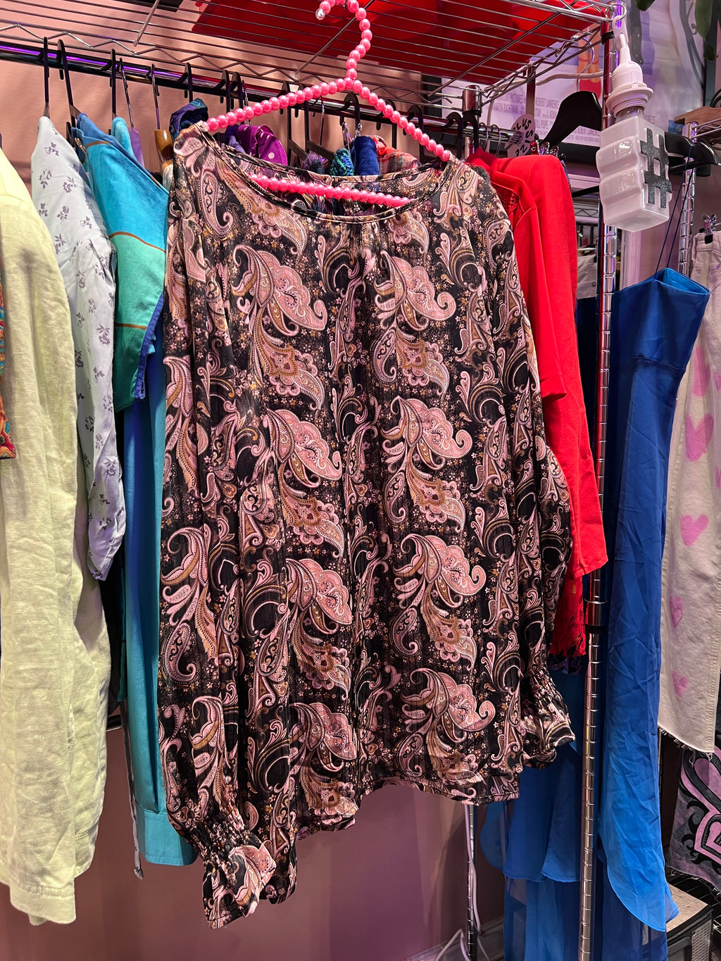 "First Class Collection" See-through Blouse