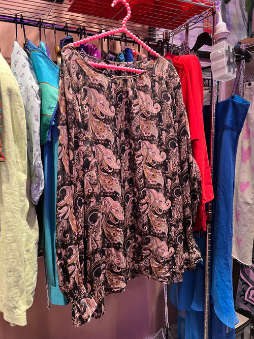 "First Class Collection" See-through Blouse