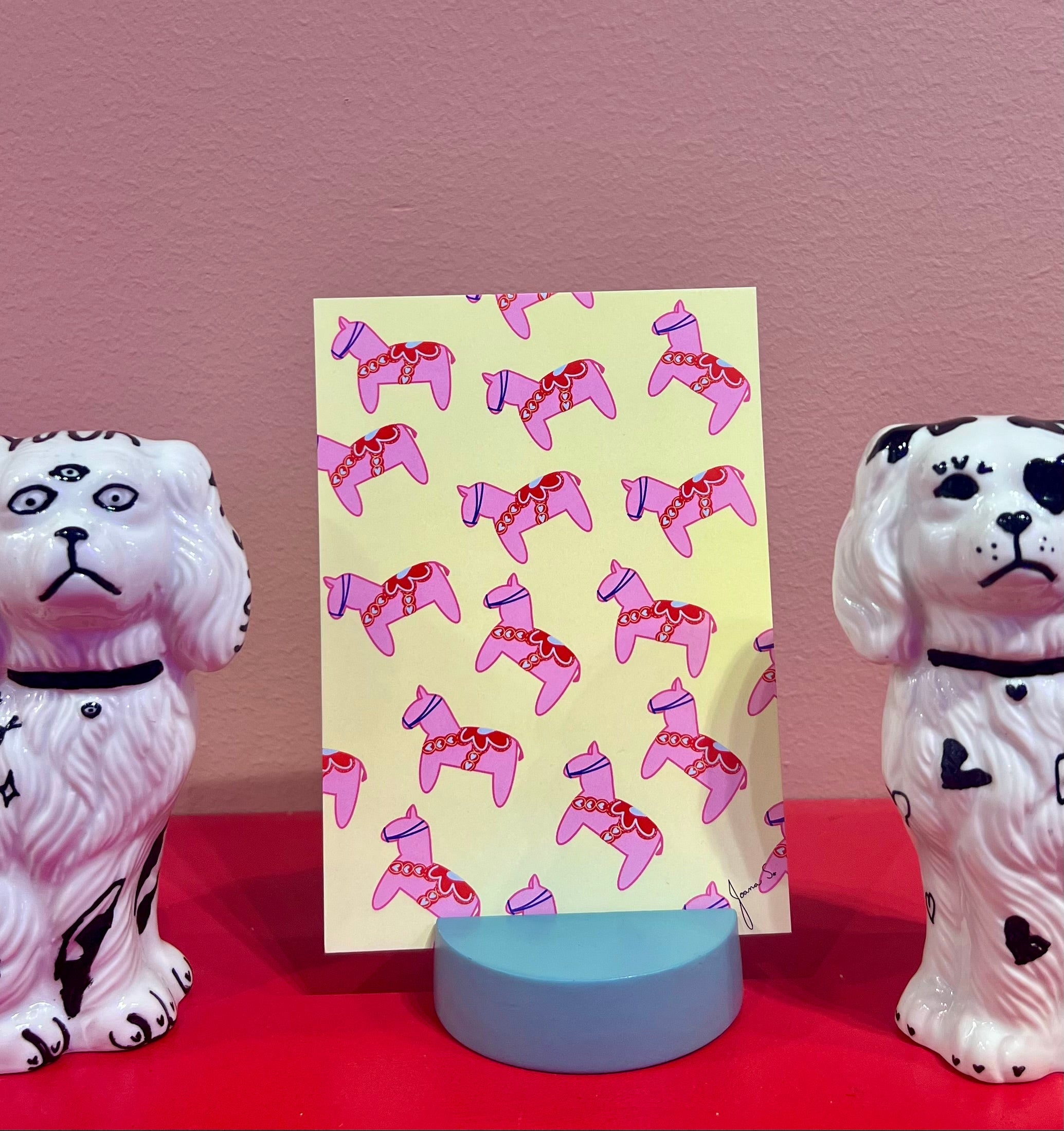 Dalahästar Postcard