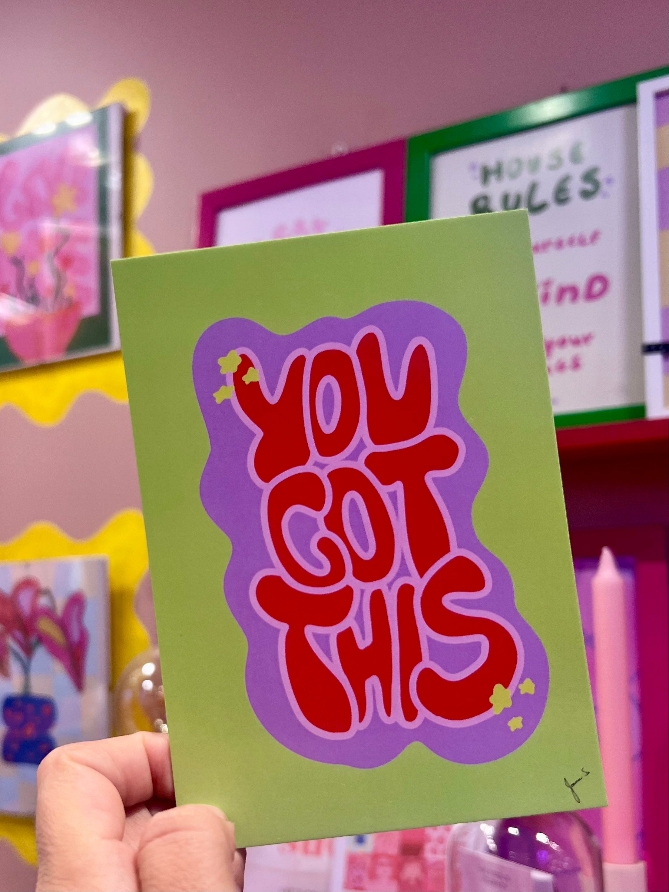 You got this Postcard