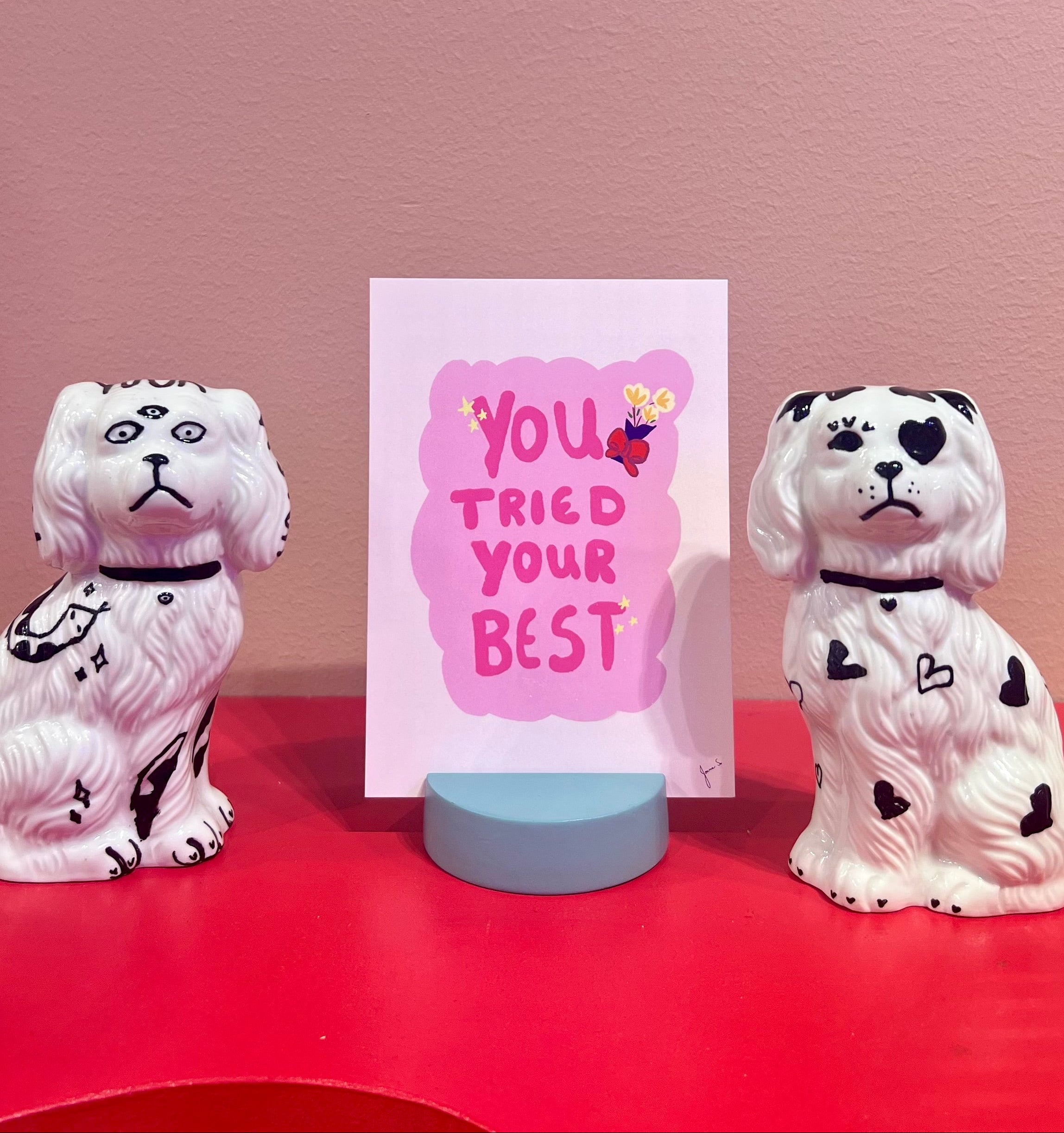 You tried your best Poster & Postcard