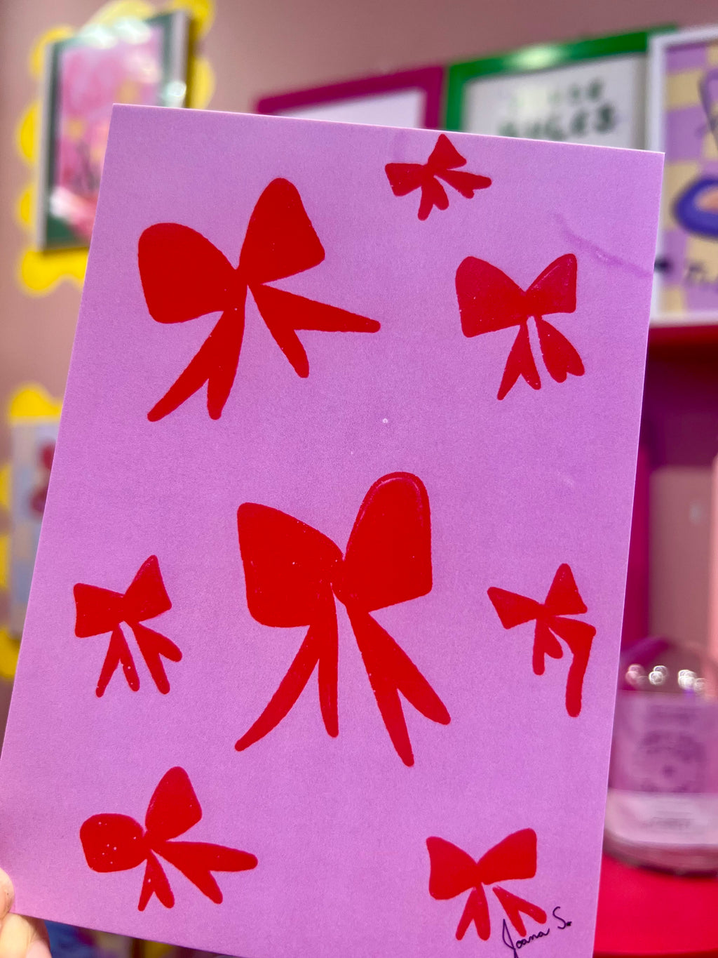 Ribbons Poster & Postcard