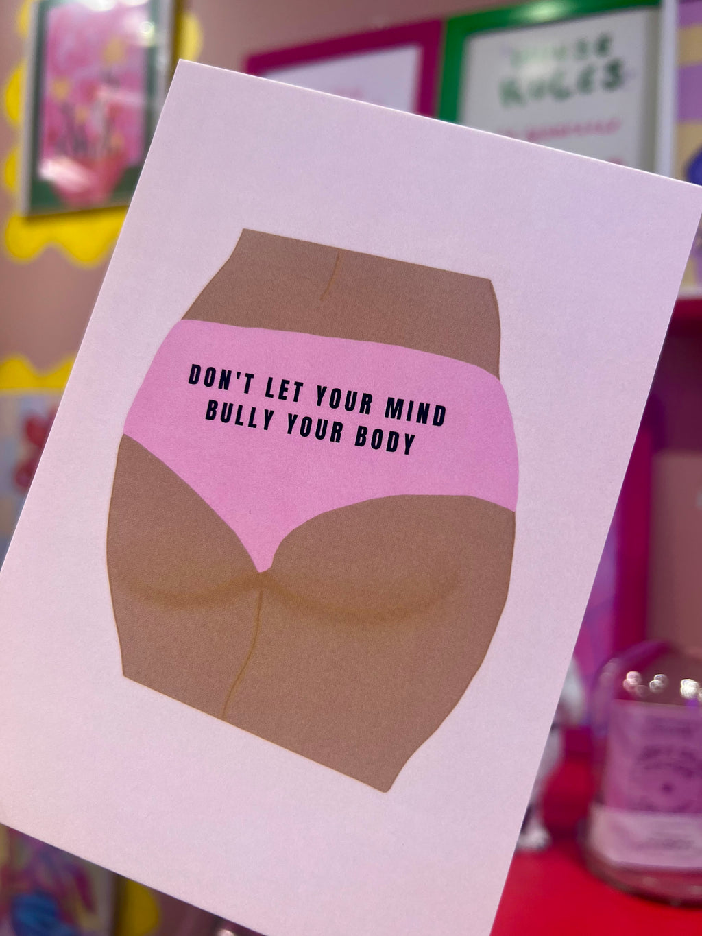 Don't let your mind bully your body