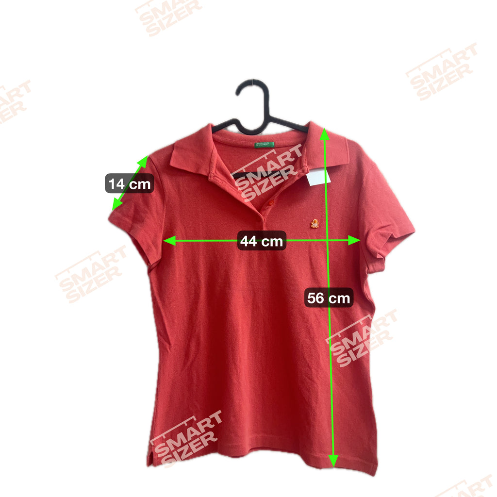 Orange polo shirt United Colors of Benetton