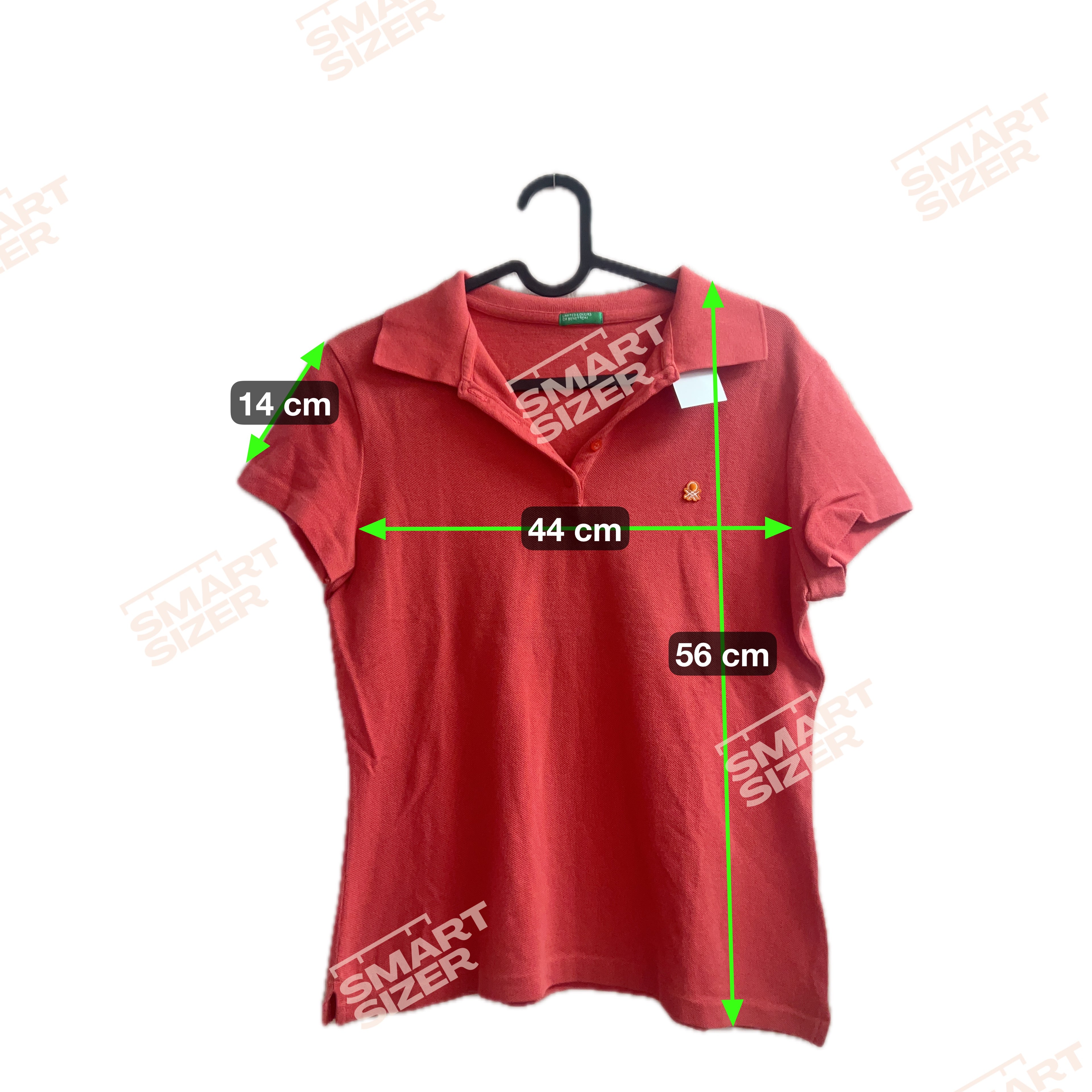 Orange polo shirt United Colors of Benetton