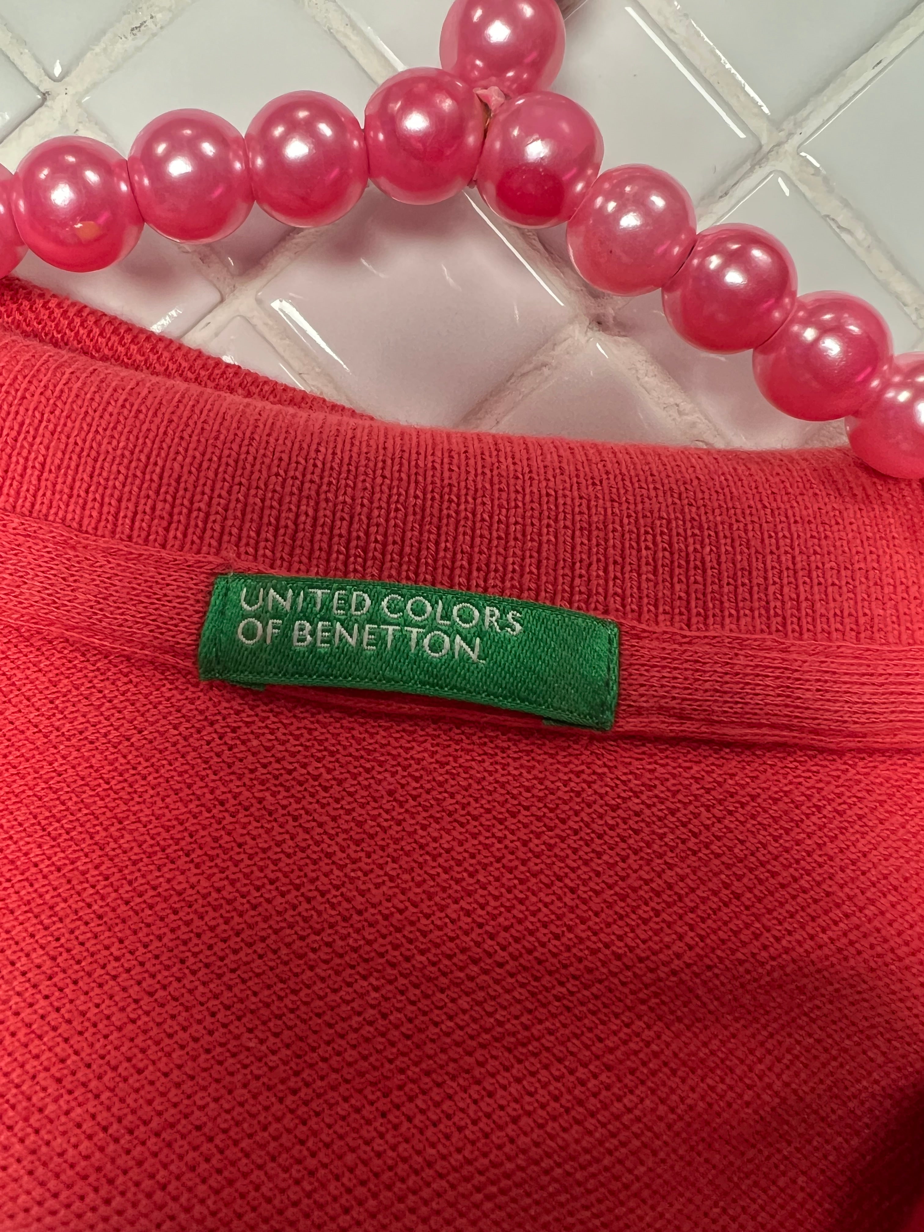 Orange polo shirt United Colors of Benetton