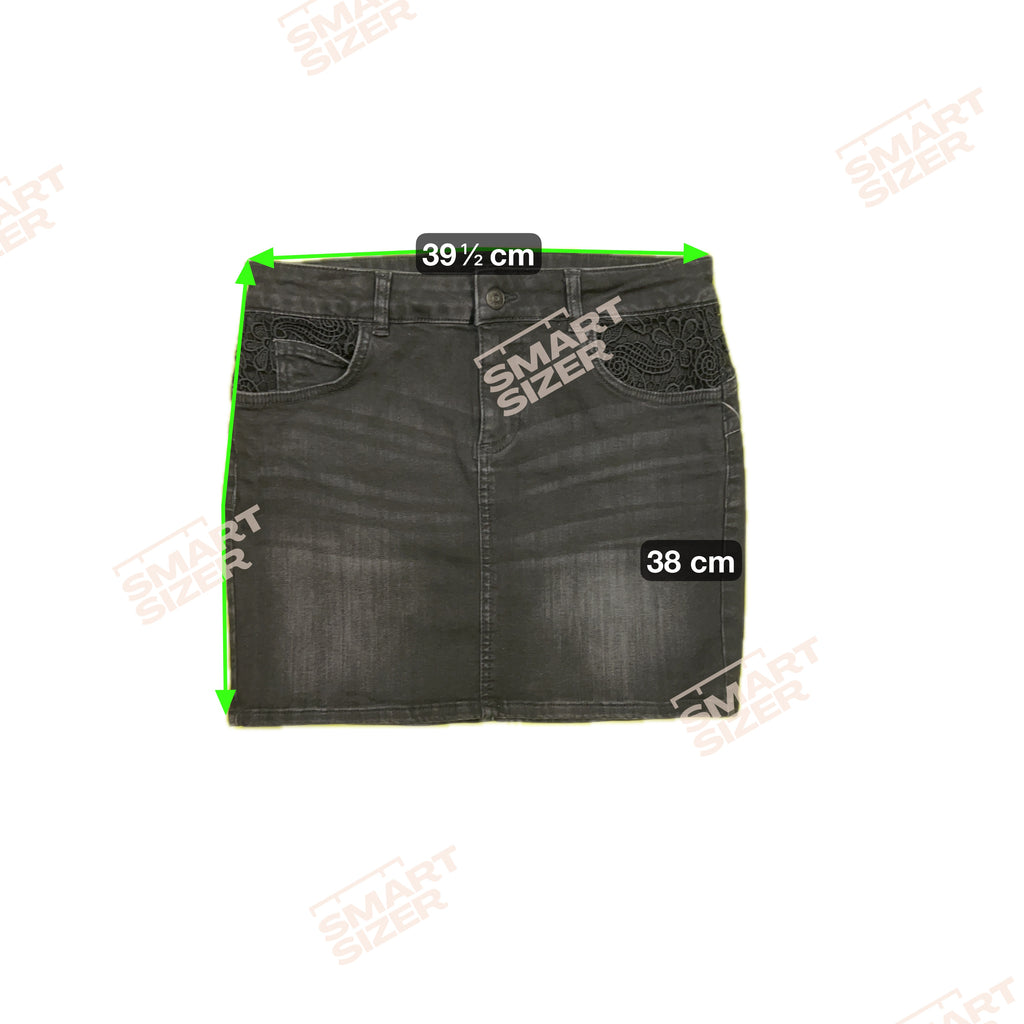 Black "Kookai" Jeans Skirt