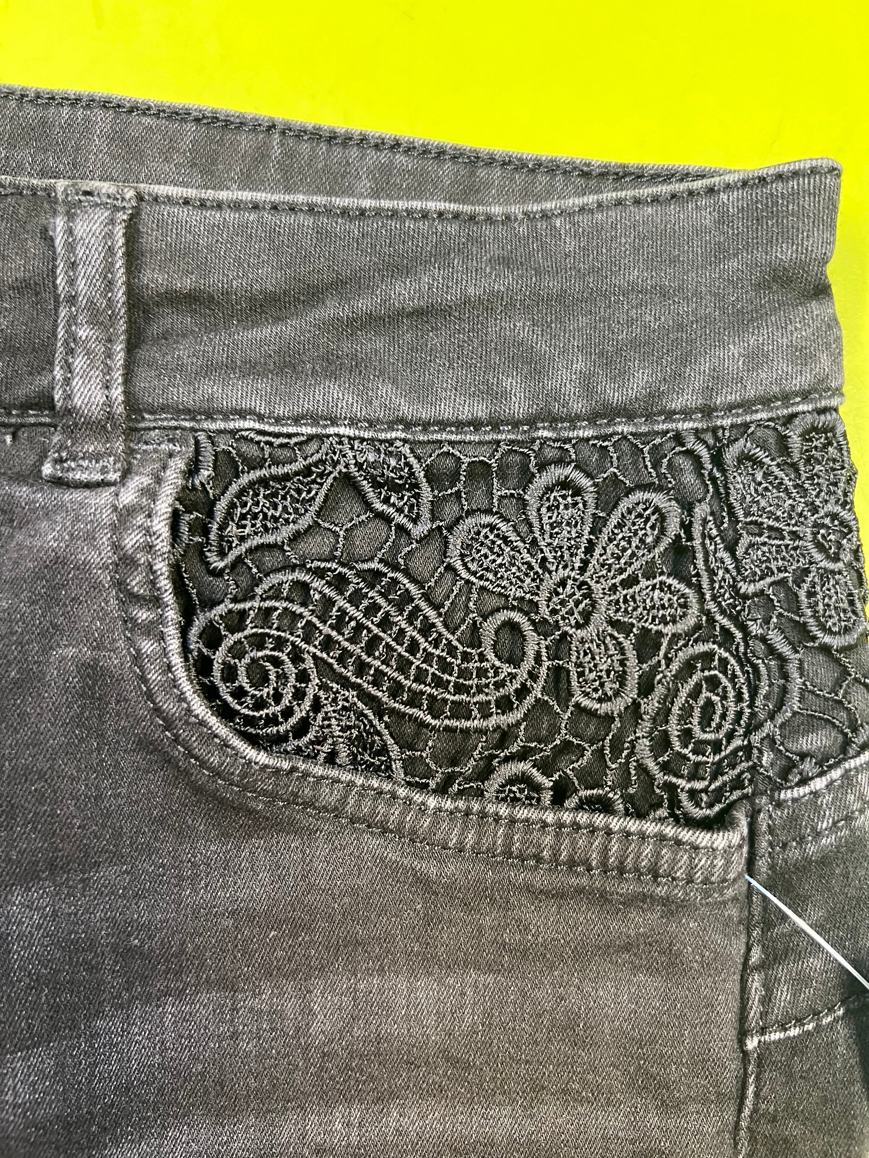 Black "Kookai" Jeans Skirt