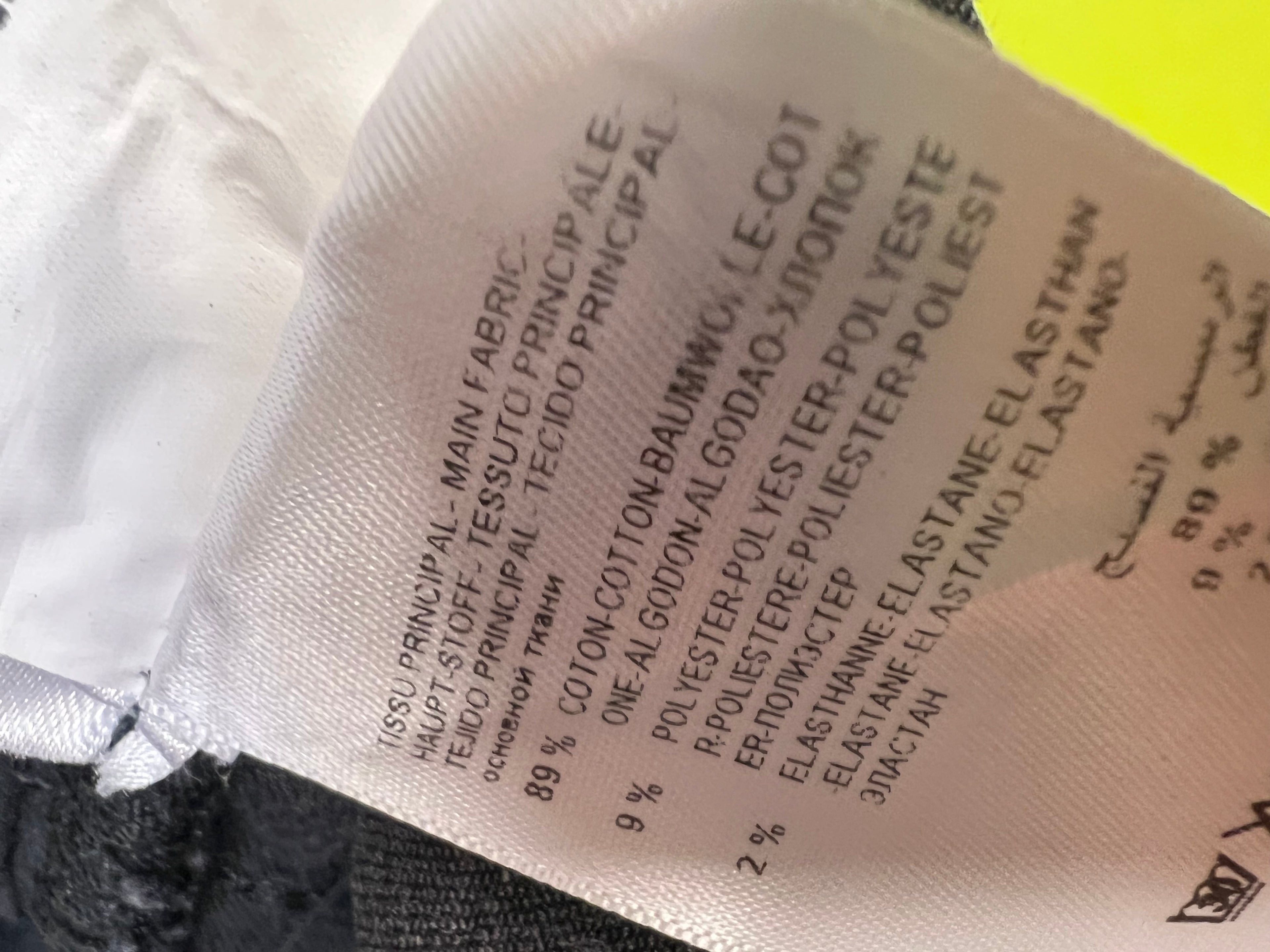 Black "Kookai" Jeans Skirt