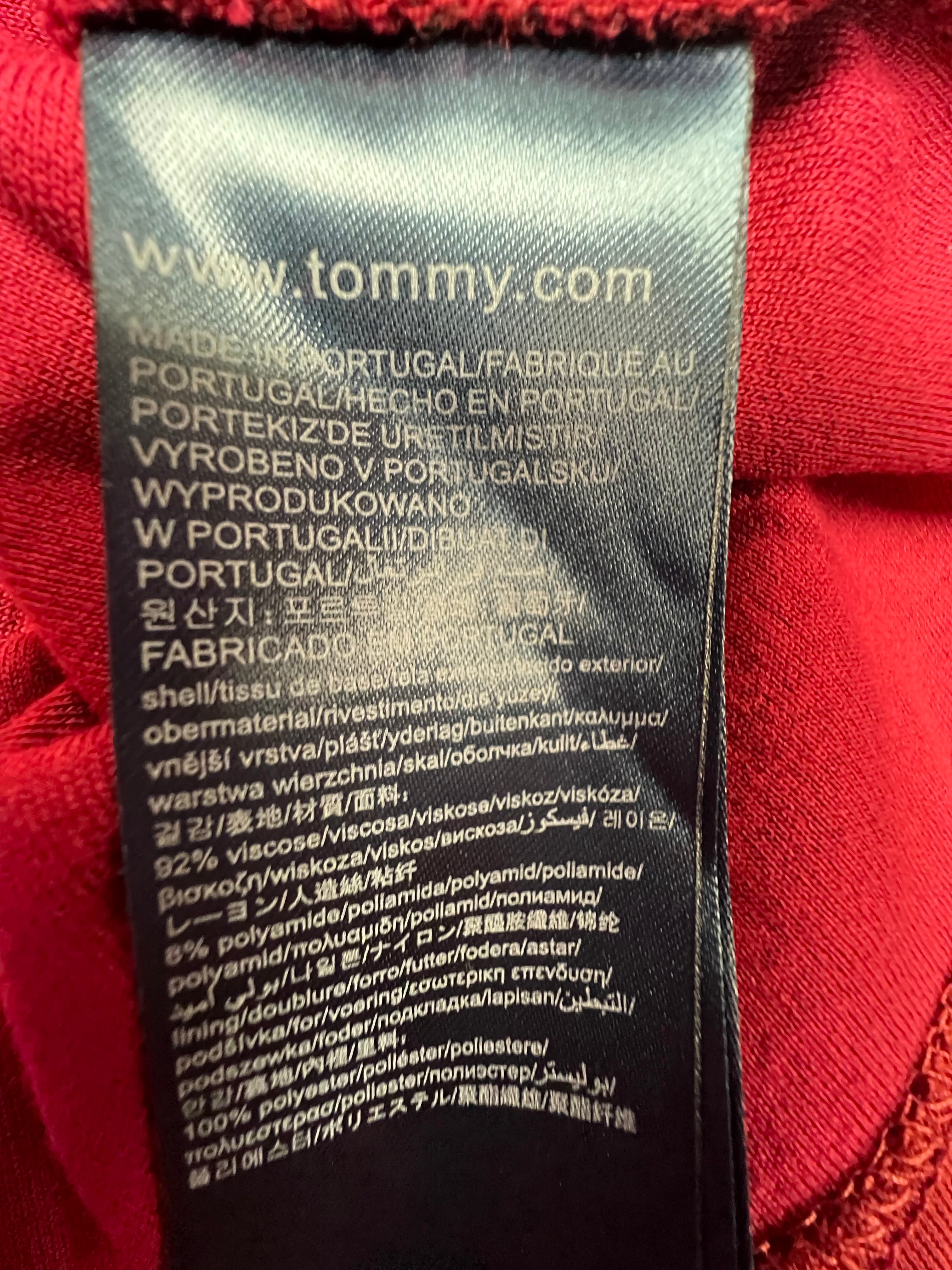 Wine Tommy  dress