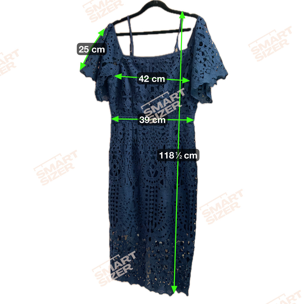 Navy Blue "Wite" Dress