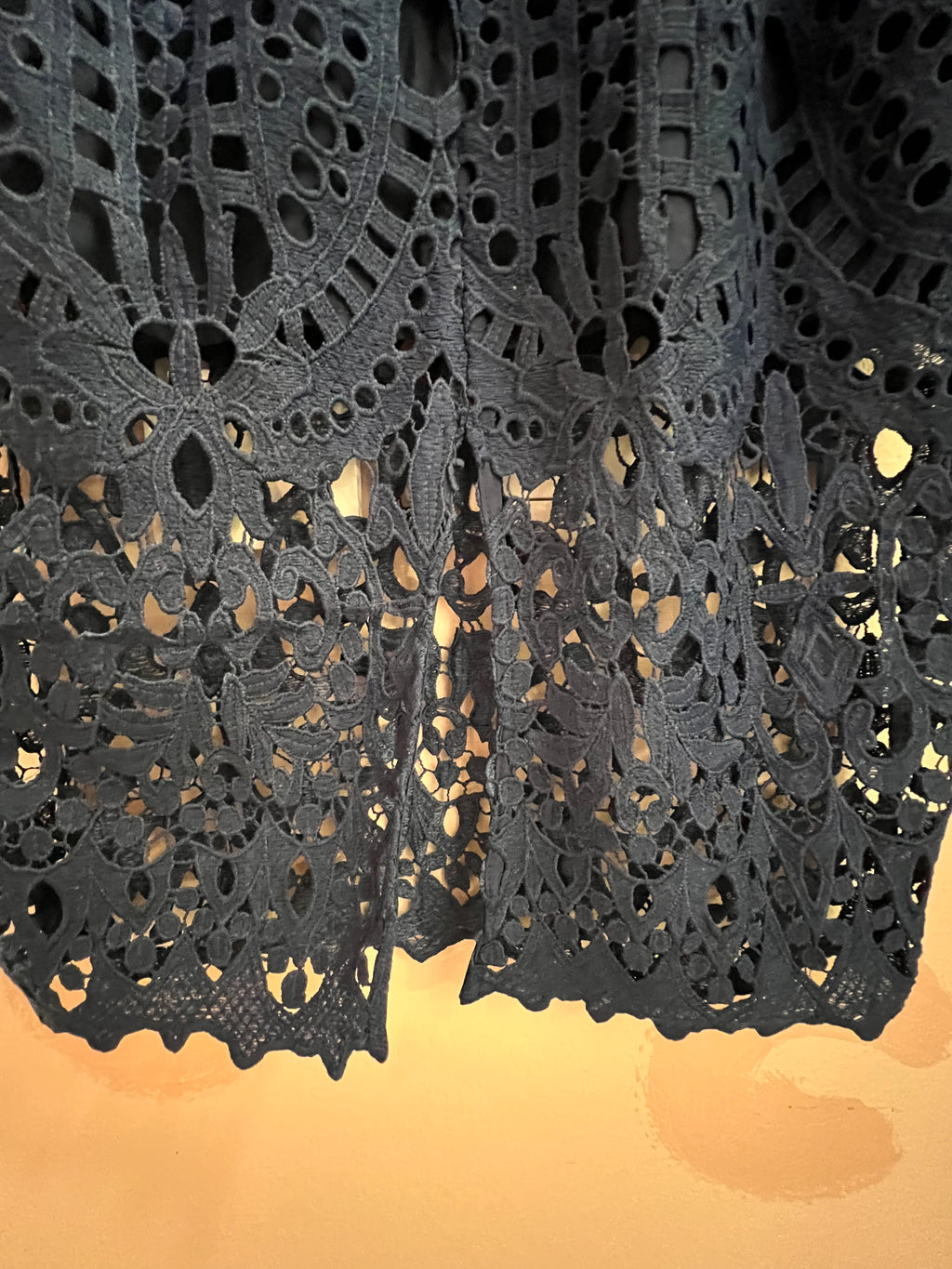 Navy Blue "Wite" Dress