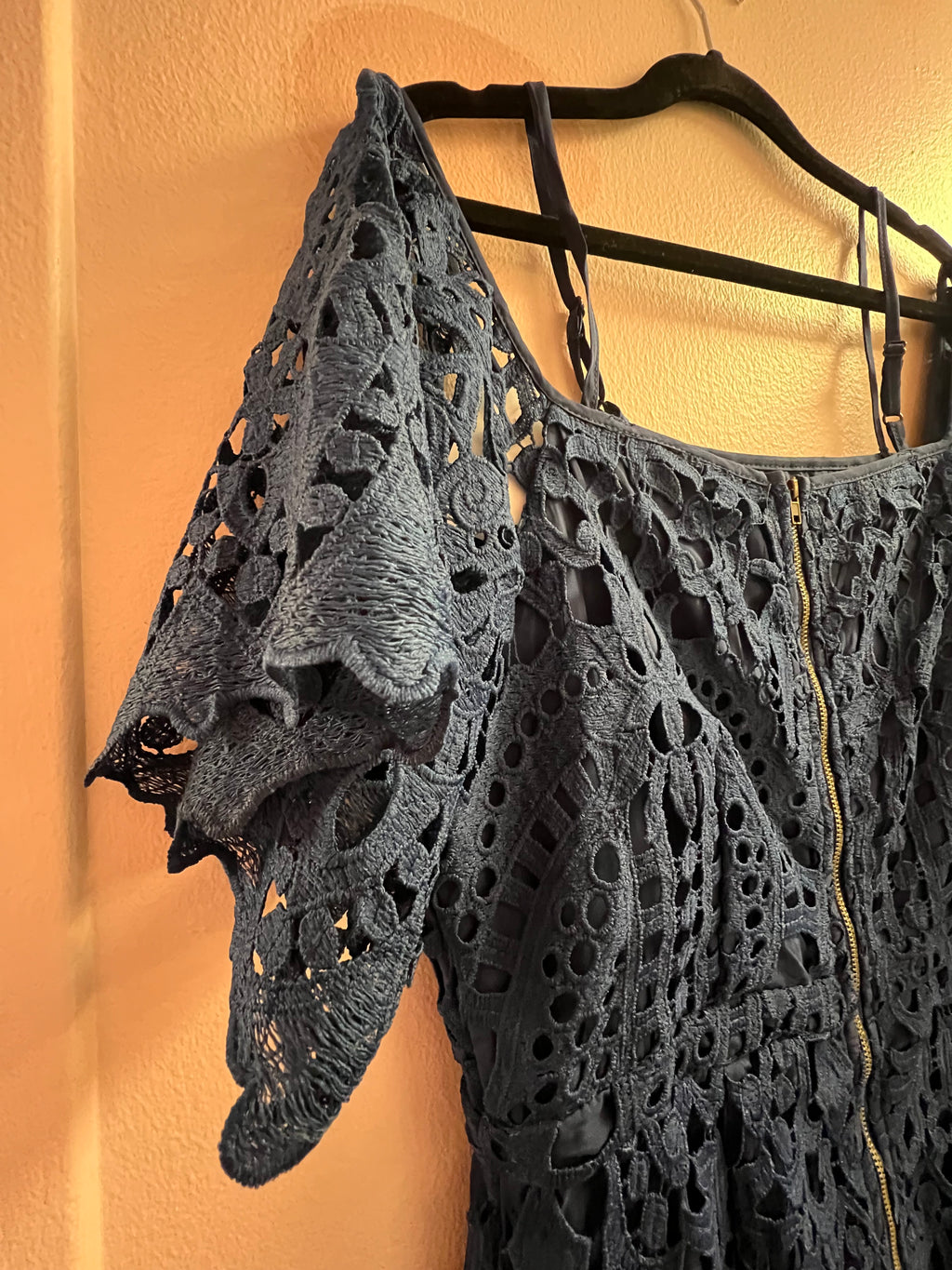 Navy Blue "Wite" Dress