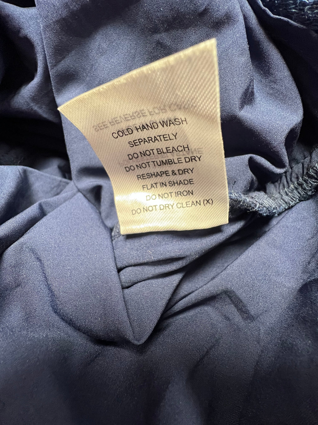 Navy Blue "Wite" Dress