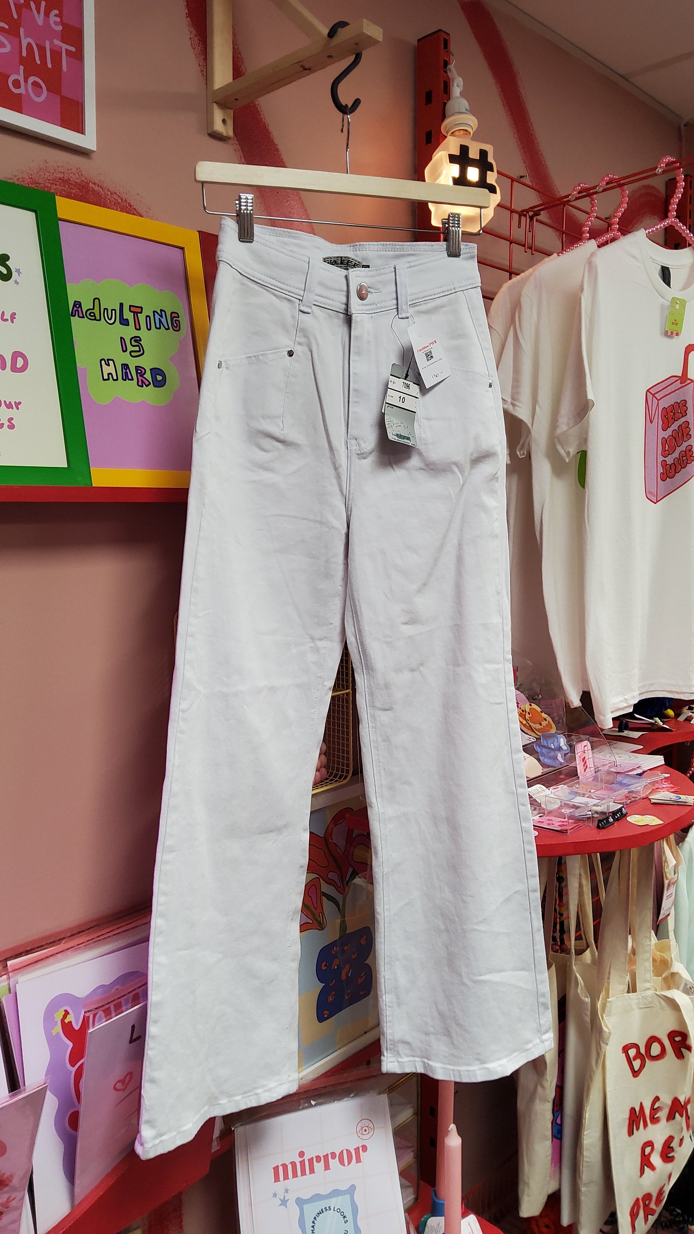 White Jeans