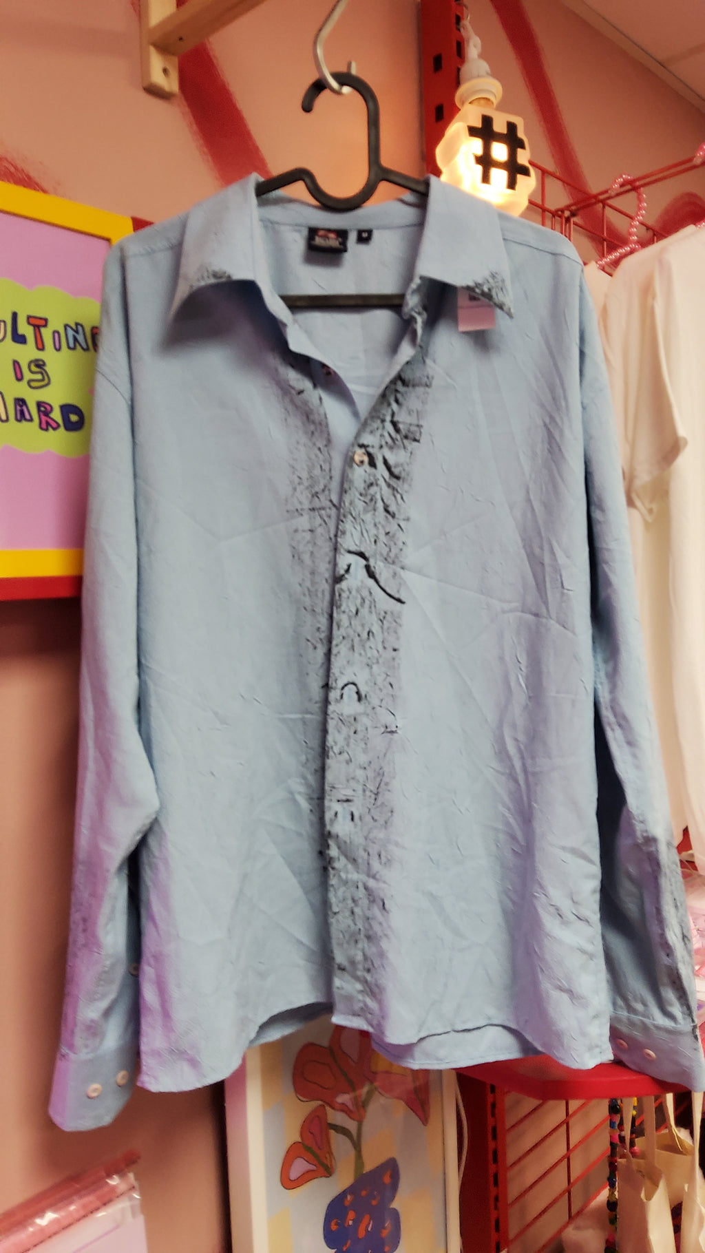 Pale Blue "Bagarda" Button-up Shirt