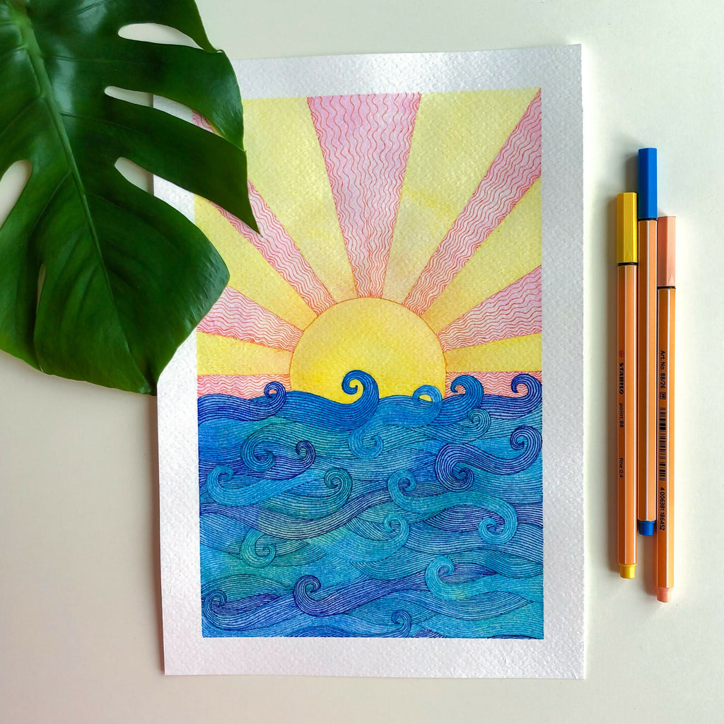Sunset Lovers PRINT