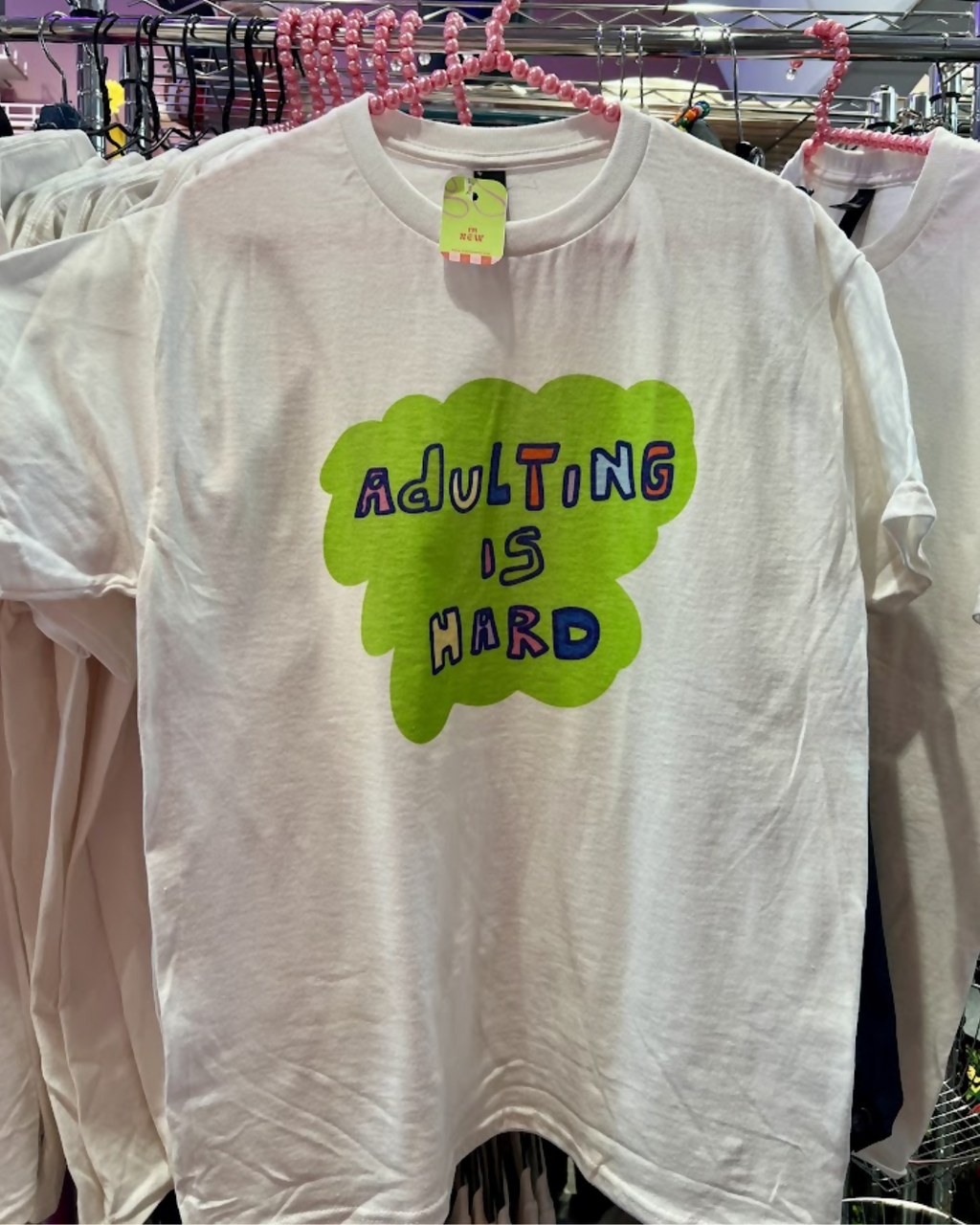 Adulting is hard T-shirt | The Damn Aesthetic