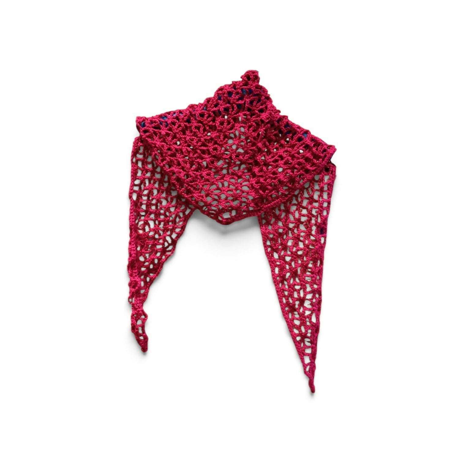 Autumn scarf fucsia