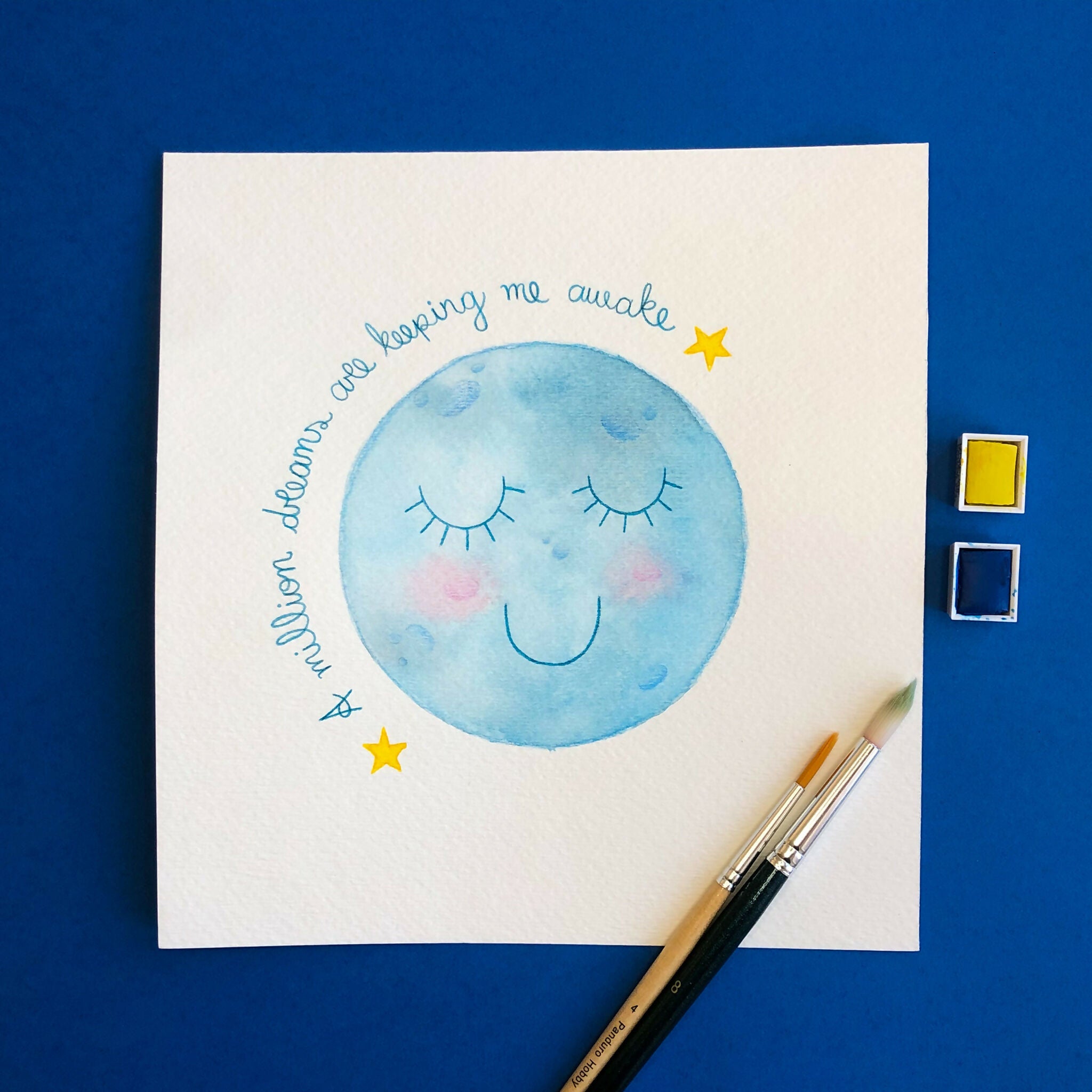 Dreams that keep me awake POSTCARD