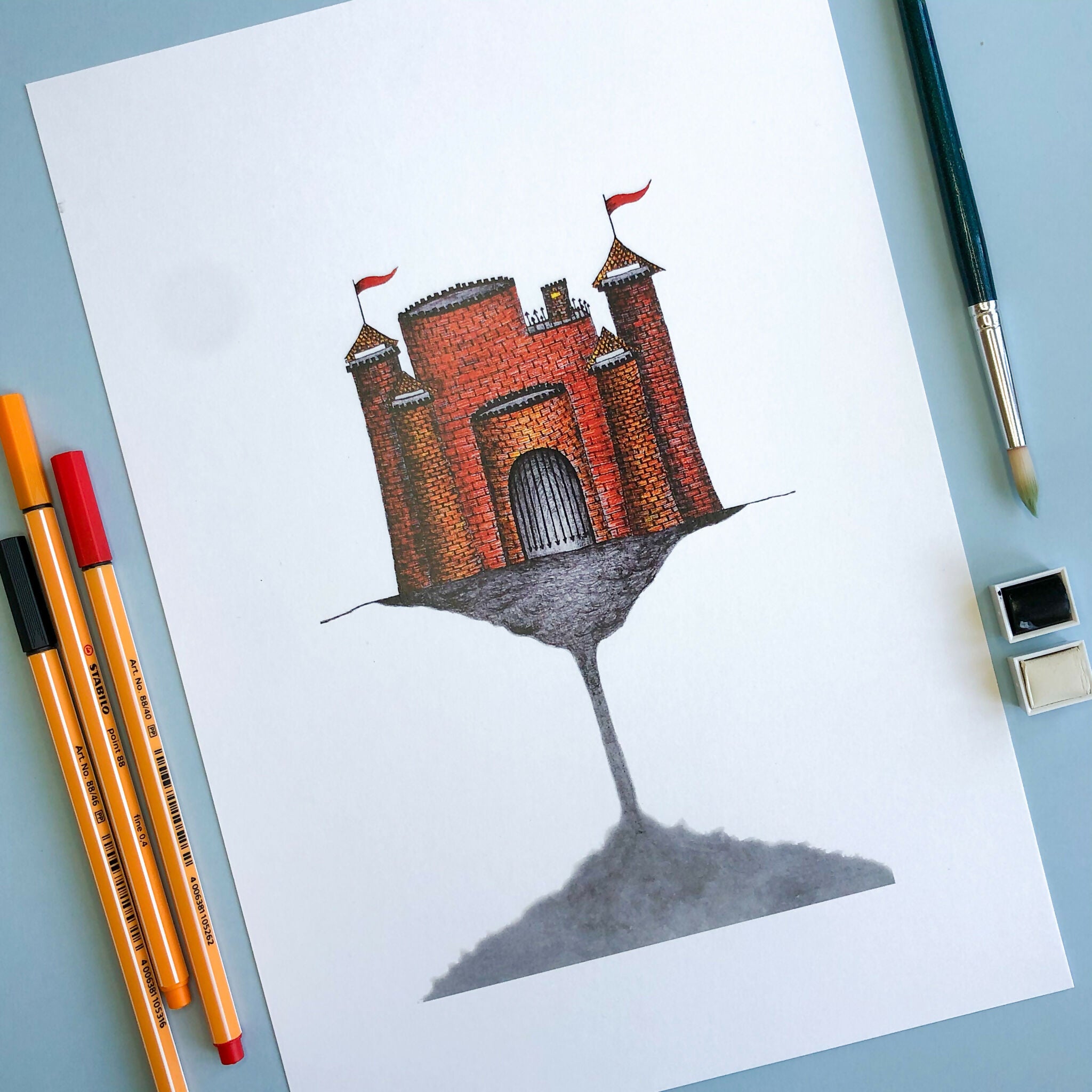 Timeless Castle PRINT