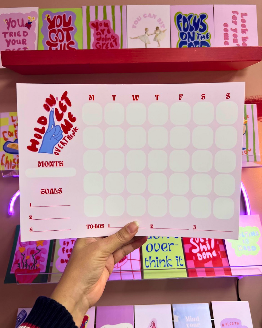 Calendar Hold on let me overthink