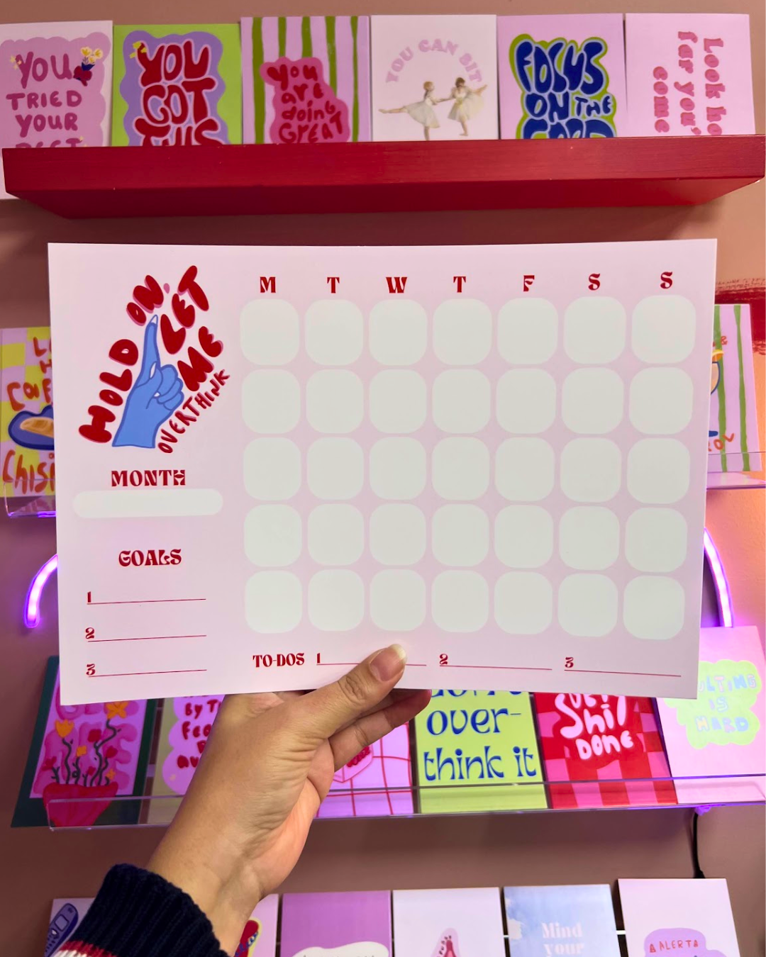 Calendar Hold on let me overthink