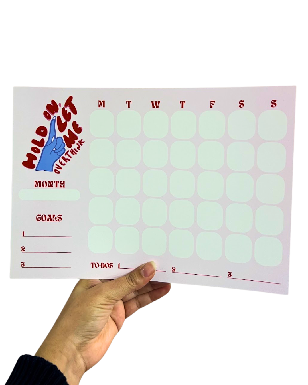 Calendar Hold on let me overthink