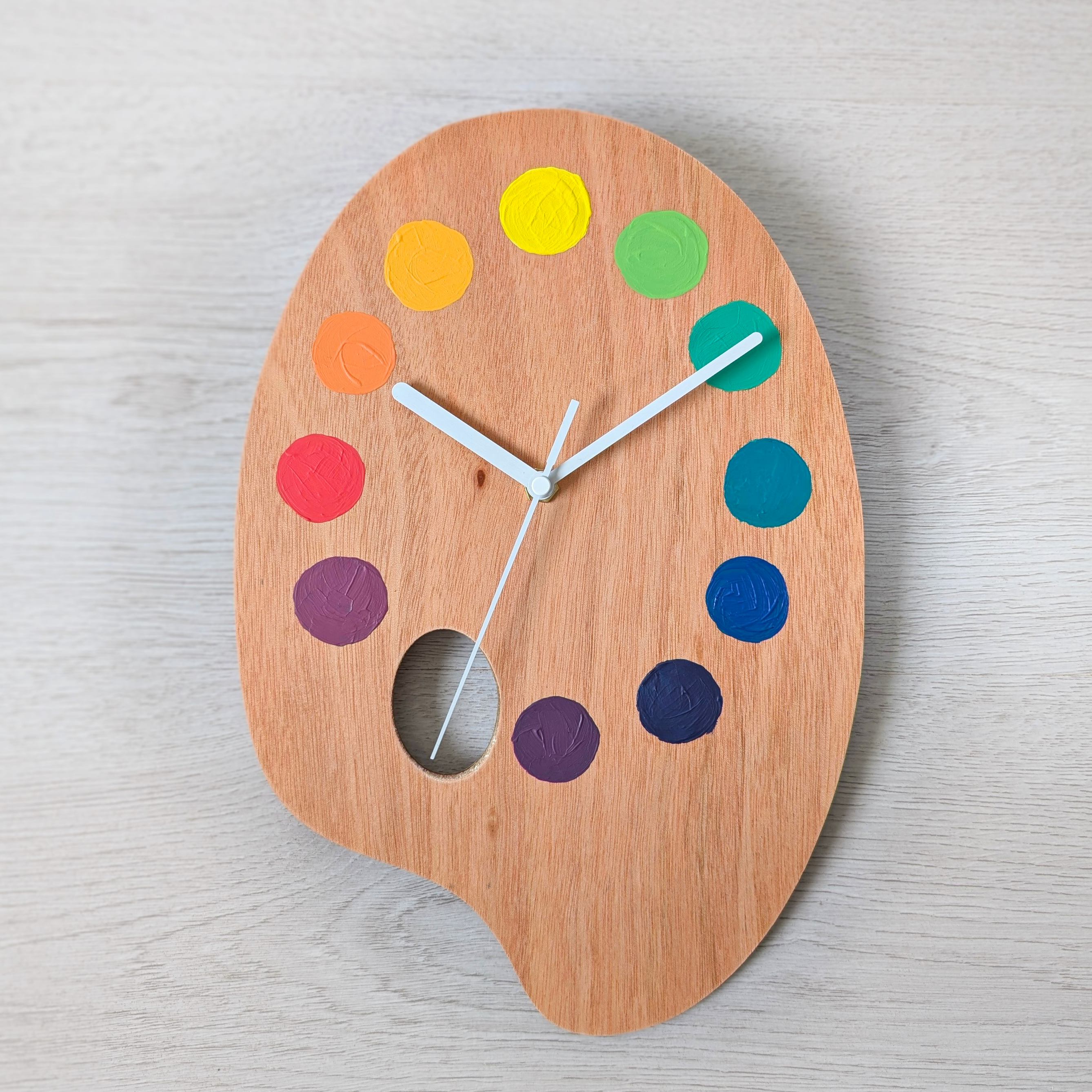 Artsy Wall Clock- Margindrawings