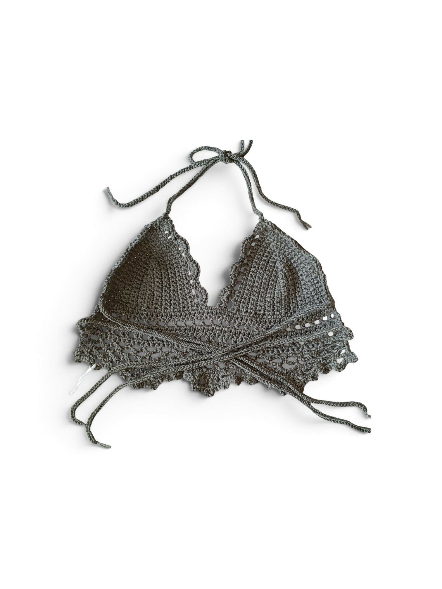 Corset top in gey- Small