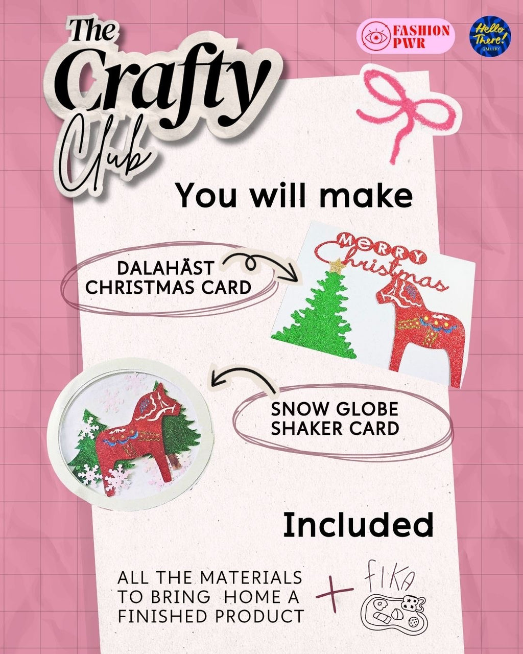 Make your own holiday cards WORKSHOP with Kia 18th of November