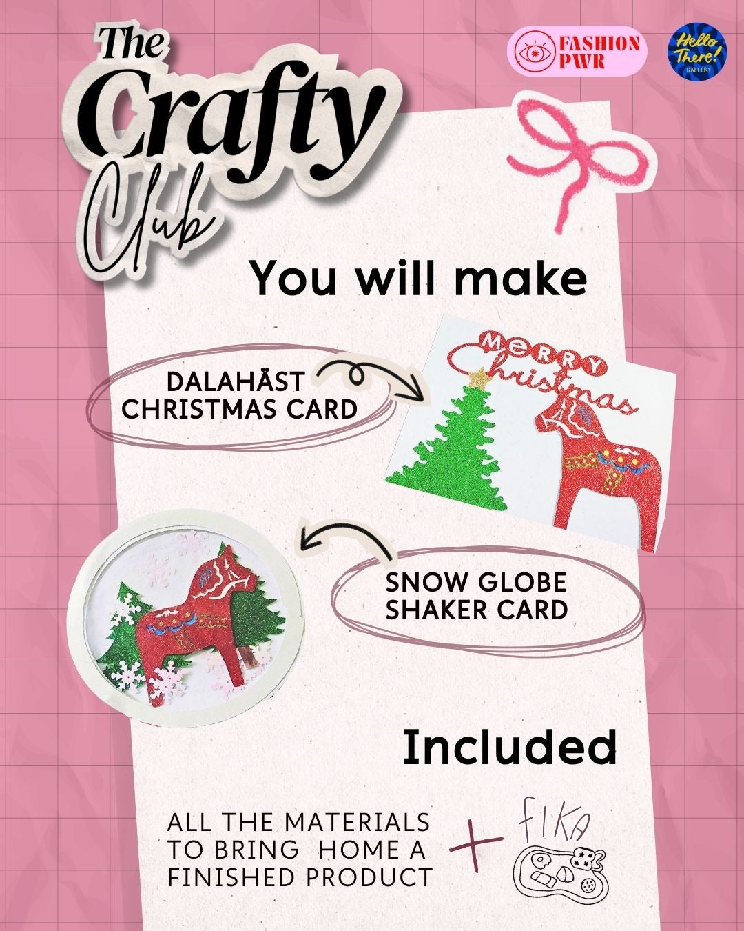 Make your own holiday cards WORKSHOP with Kia 18th of November
