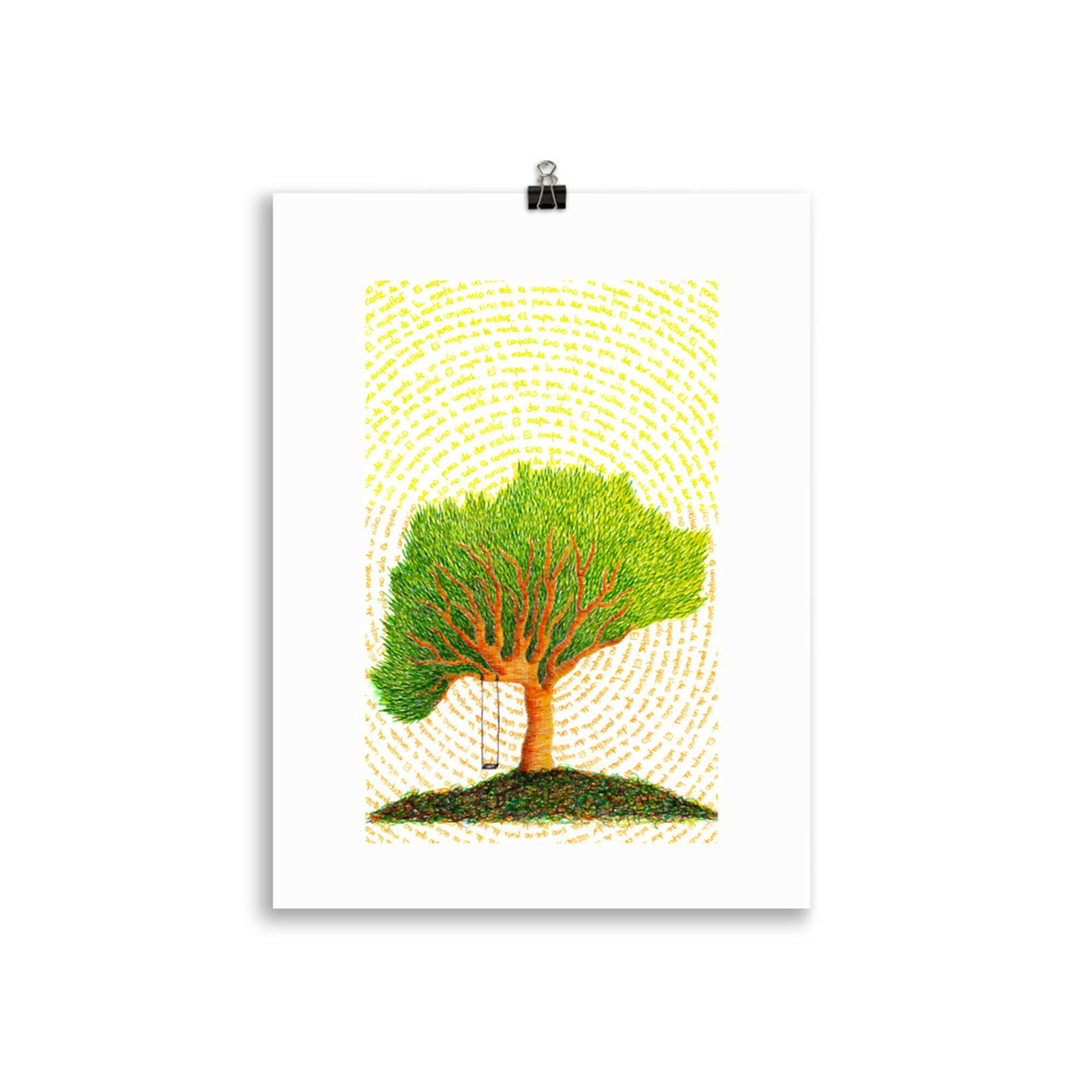 Childhood Tree PRINT