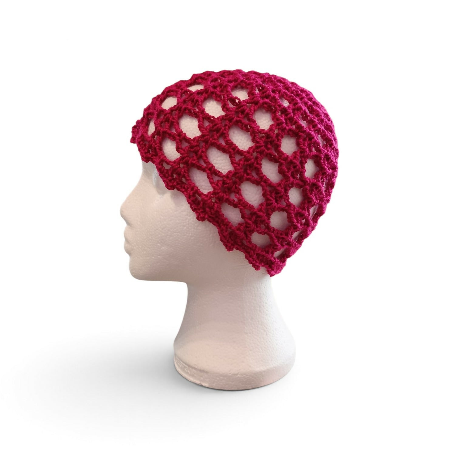 Red beanie hat